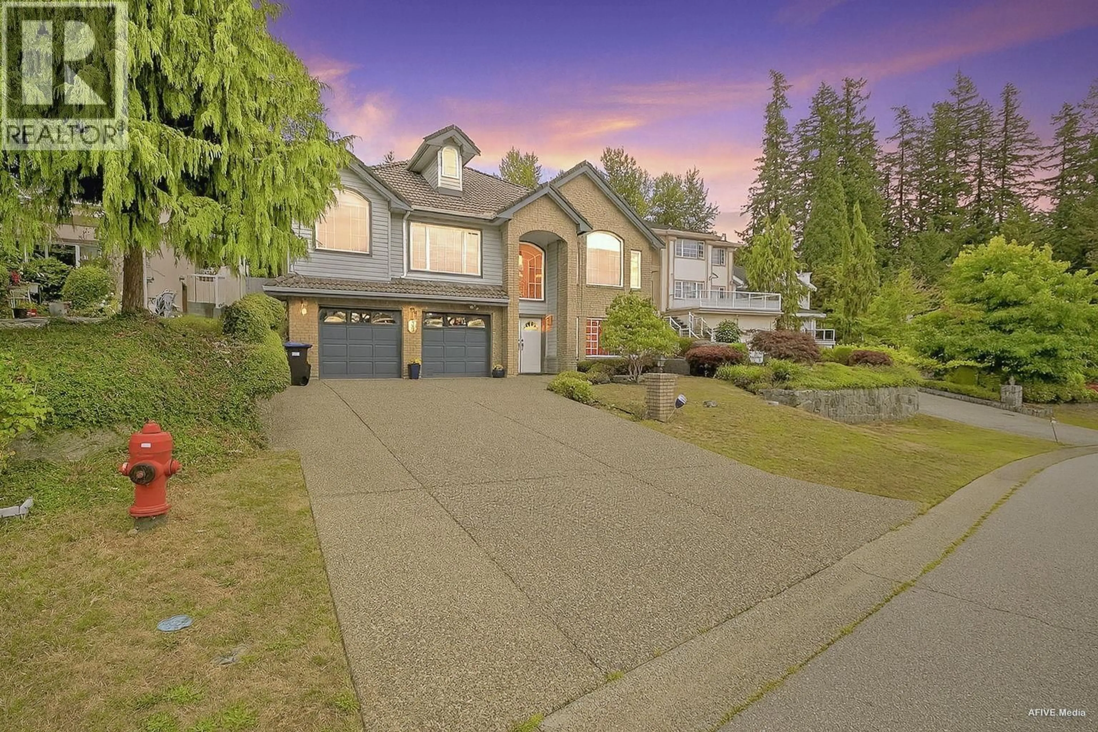 Home with vinyl exterior material, street for 38 TIMBERCREST DRIVE, Port Moody British Columbia V3H4T7