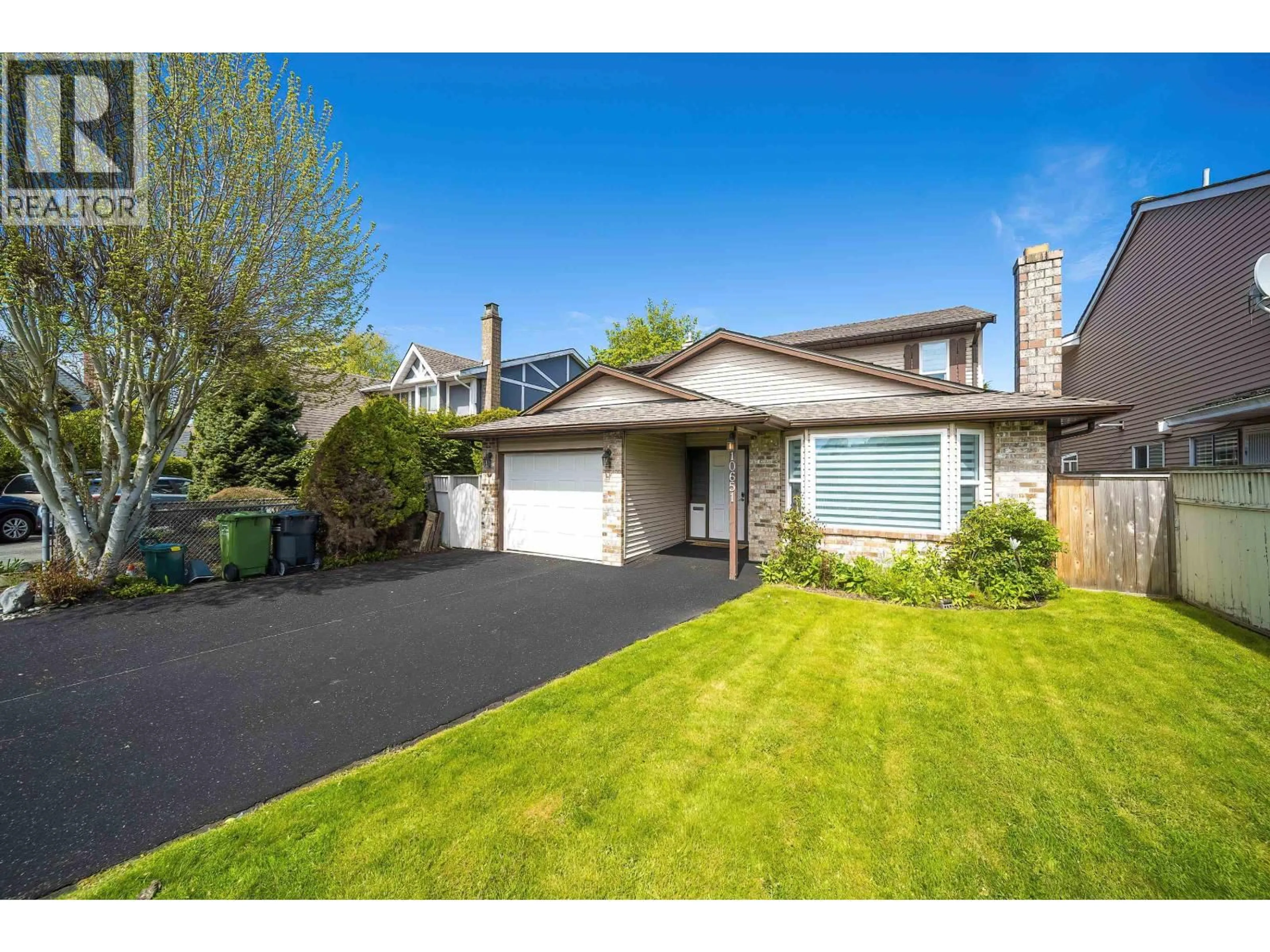 Home with vinyl exterior material, street for 10651 CANSO CRESCENT, Richmond British Columbia V7E5B6