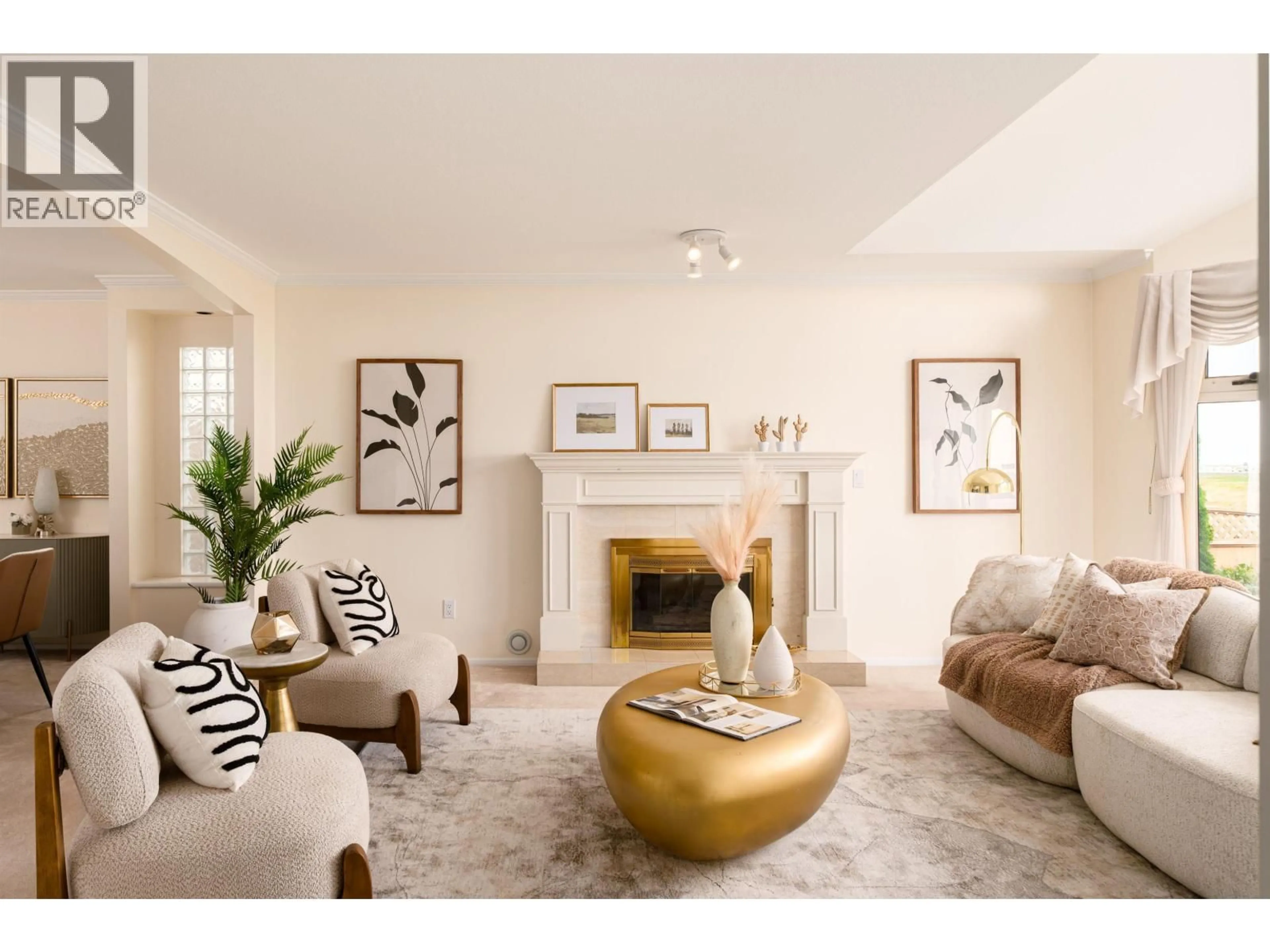 Living room with furniture, unknown for 3300 RIVER ROAD, Richmond British Columbia V7C5N2