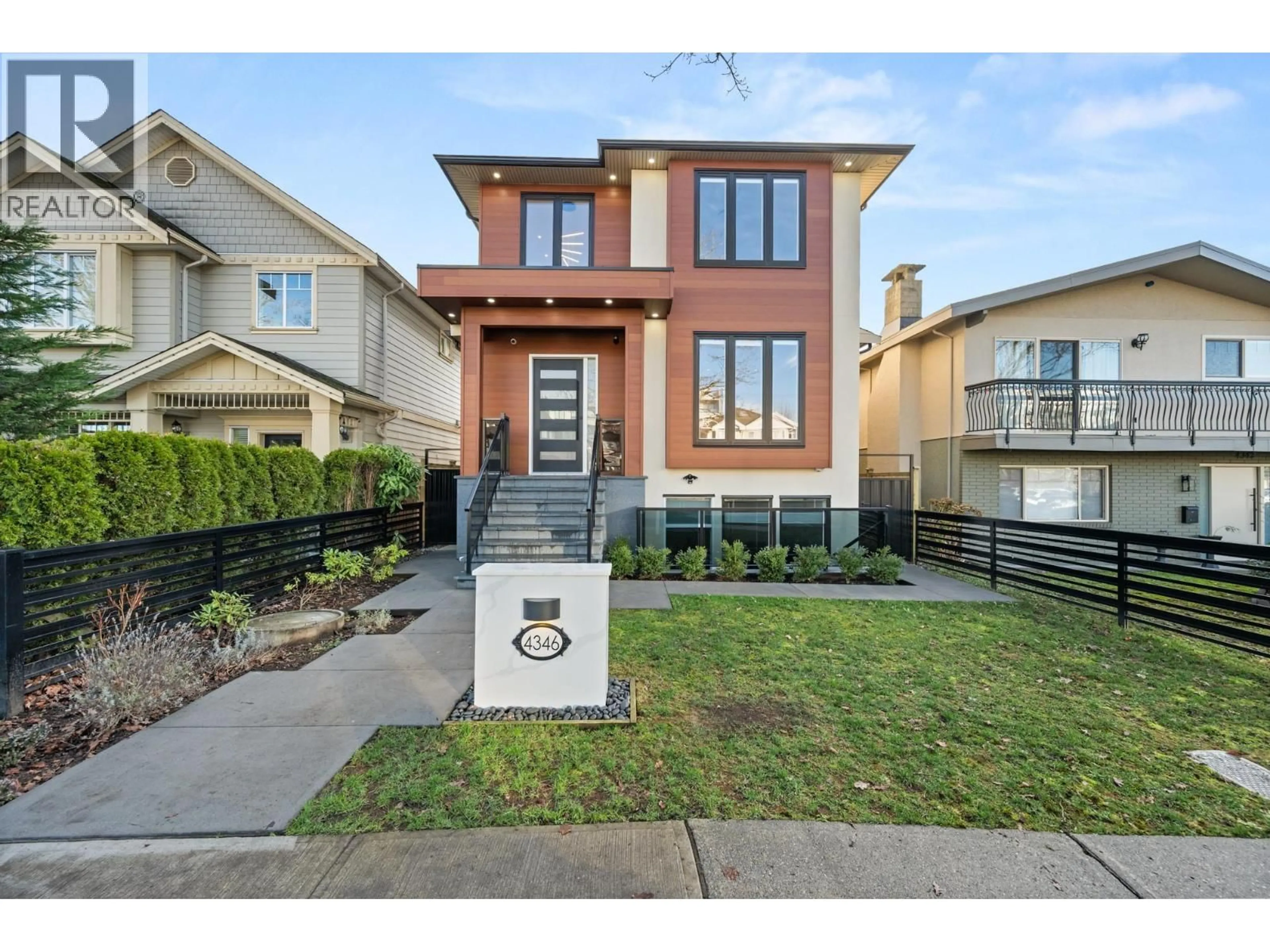 Home with brick exterior material, street for 4346 PENDER STREET, Burnaby British Columbia V5C2M6