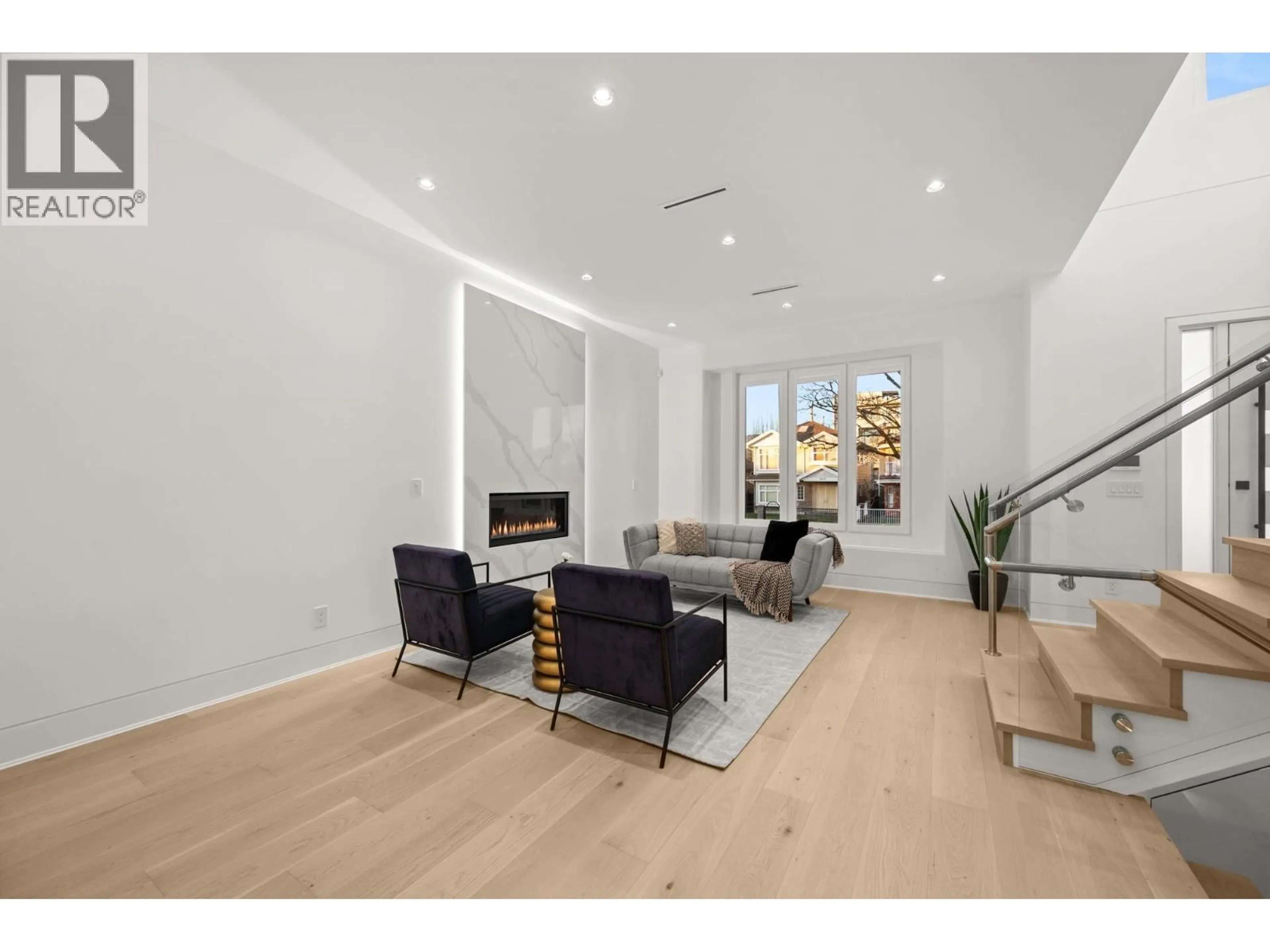 Living room with furniture, unknown for 4346 PENDER STREET, Burnaby British Columbia V5C2M6