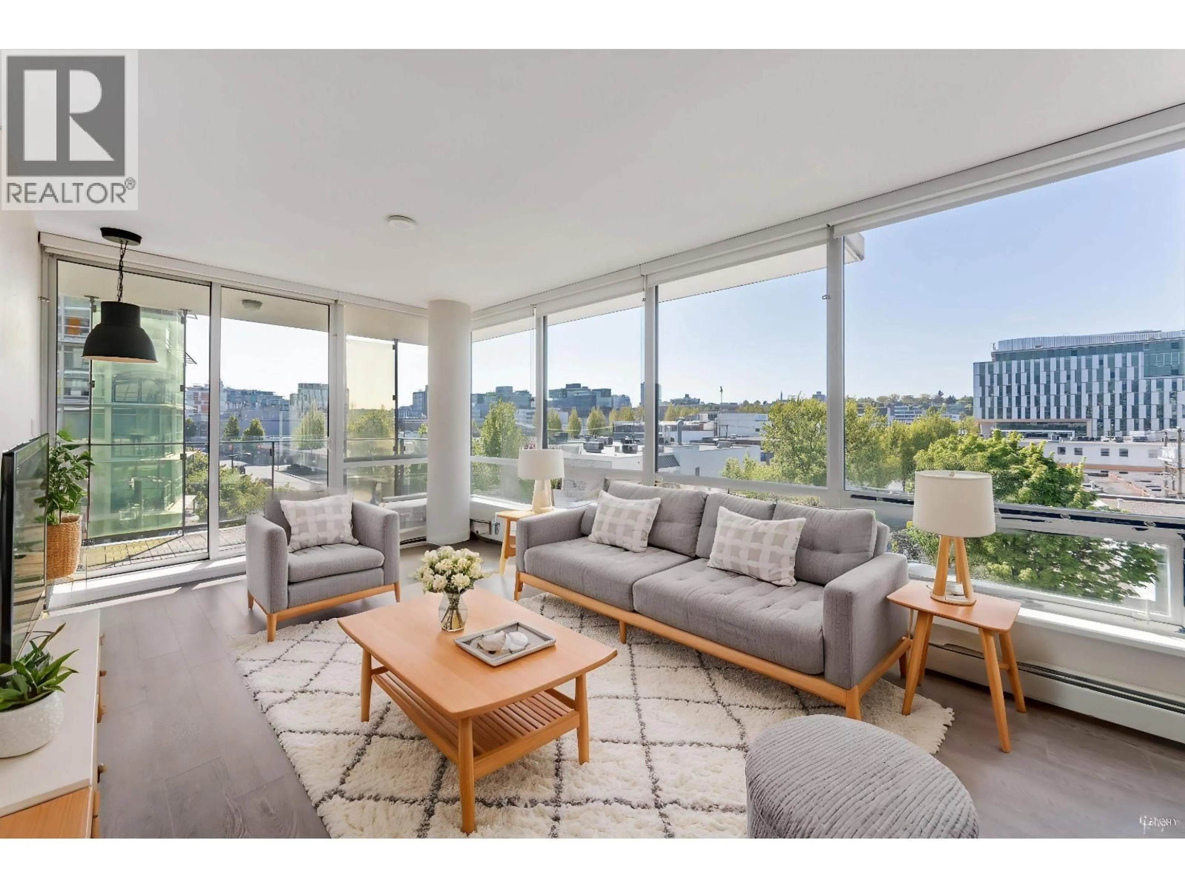 Living room with furniture, unknown for 602 - 1783 MANITOBA STREET, Vancouver British Columbia V5Y0K1