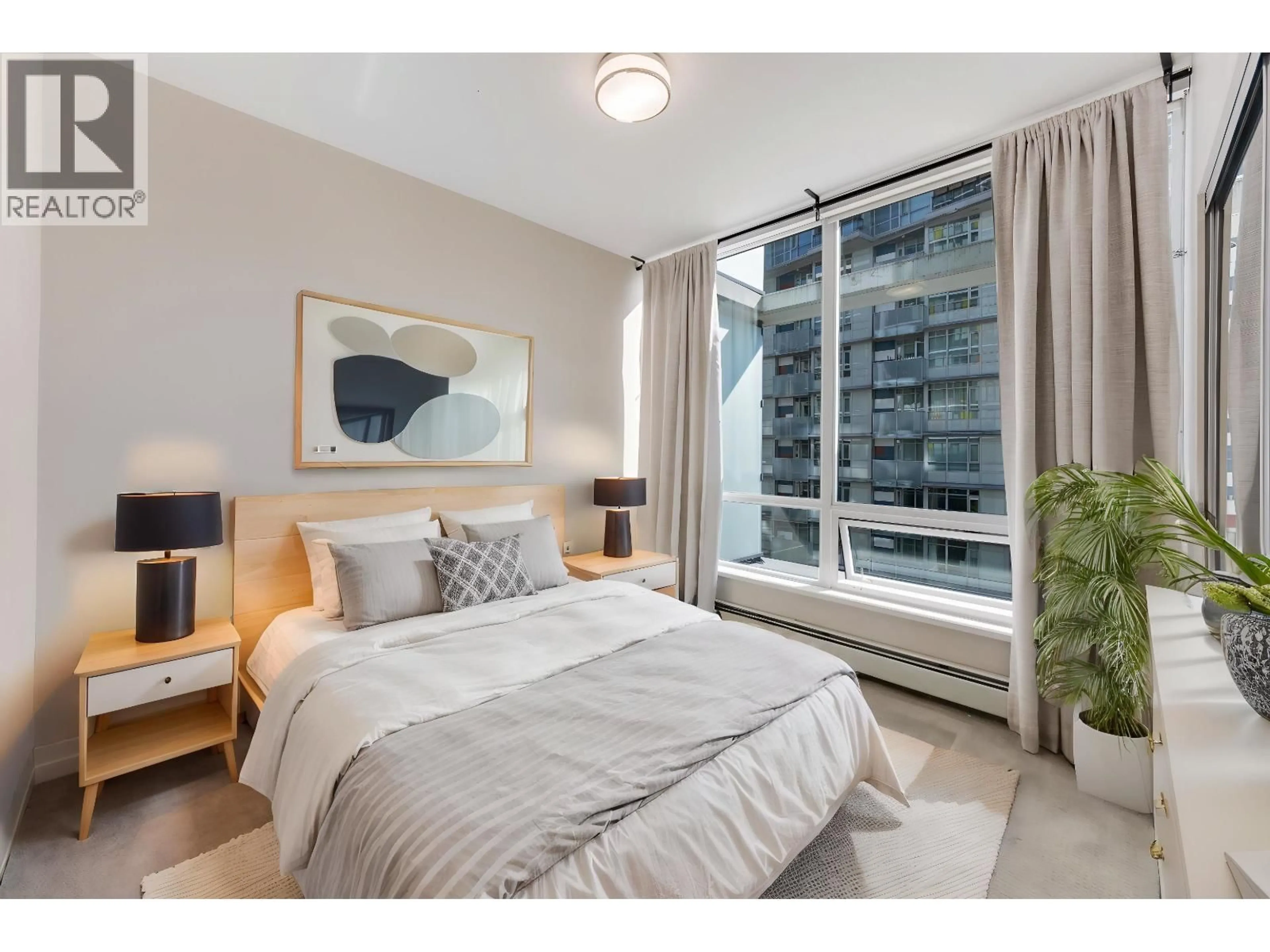 Bedroom with bed, unknown for 602 - 1783 MANITOBA STREET, Vancouver British Columbia V5Y0K1