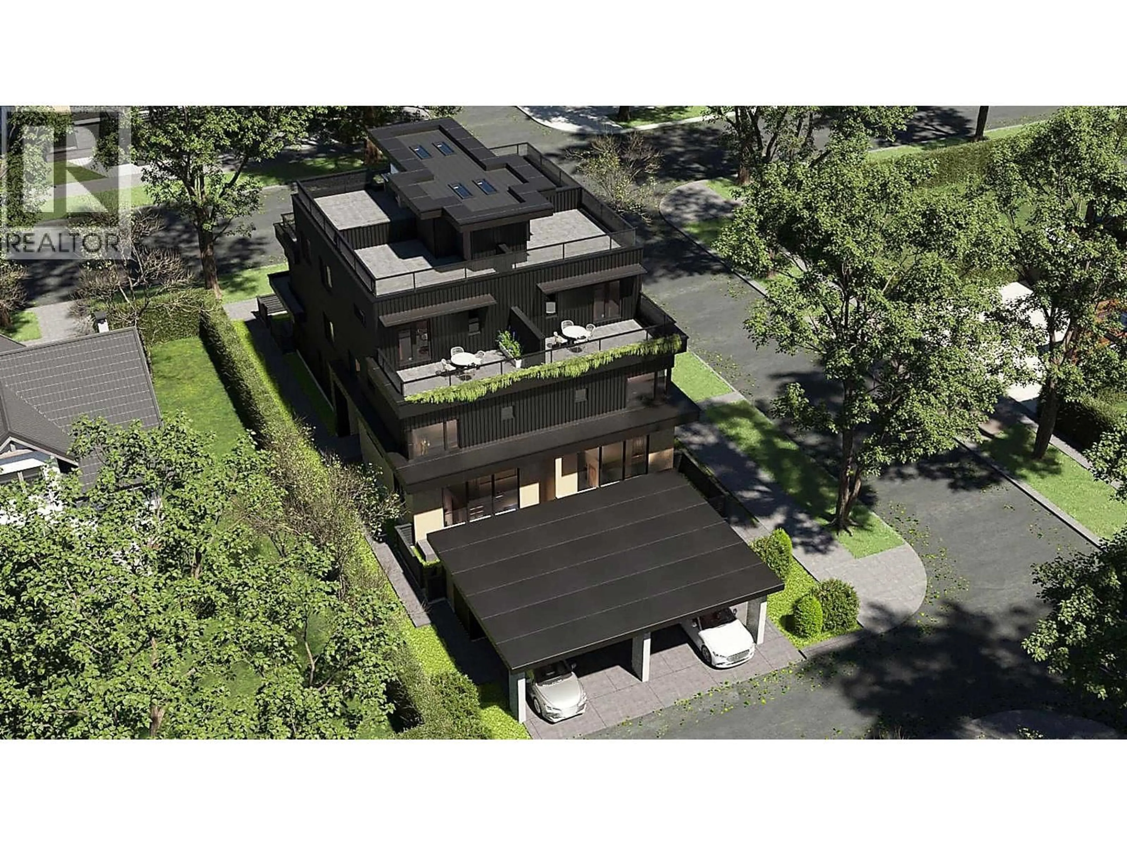 A pic from outside/outdoor area/front of a property/back of a property/a pic from drone, building for 4293 13TH AVENUE, Vancouver British Columbia V6R2T7