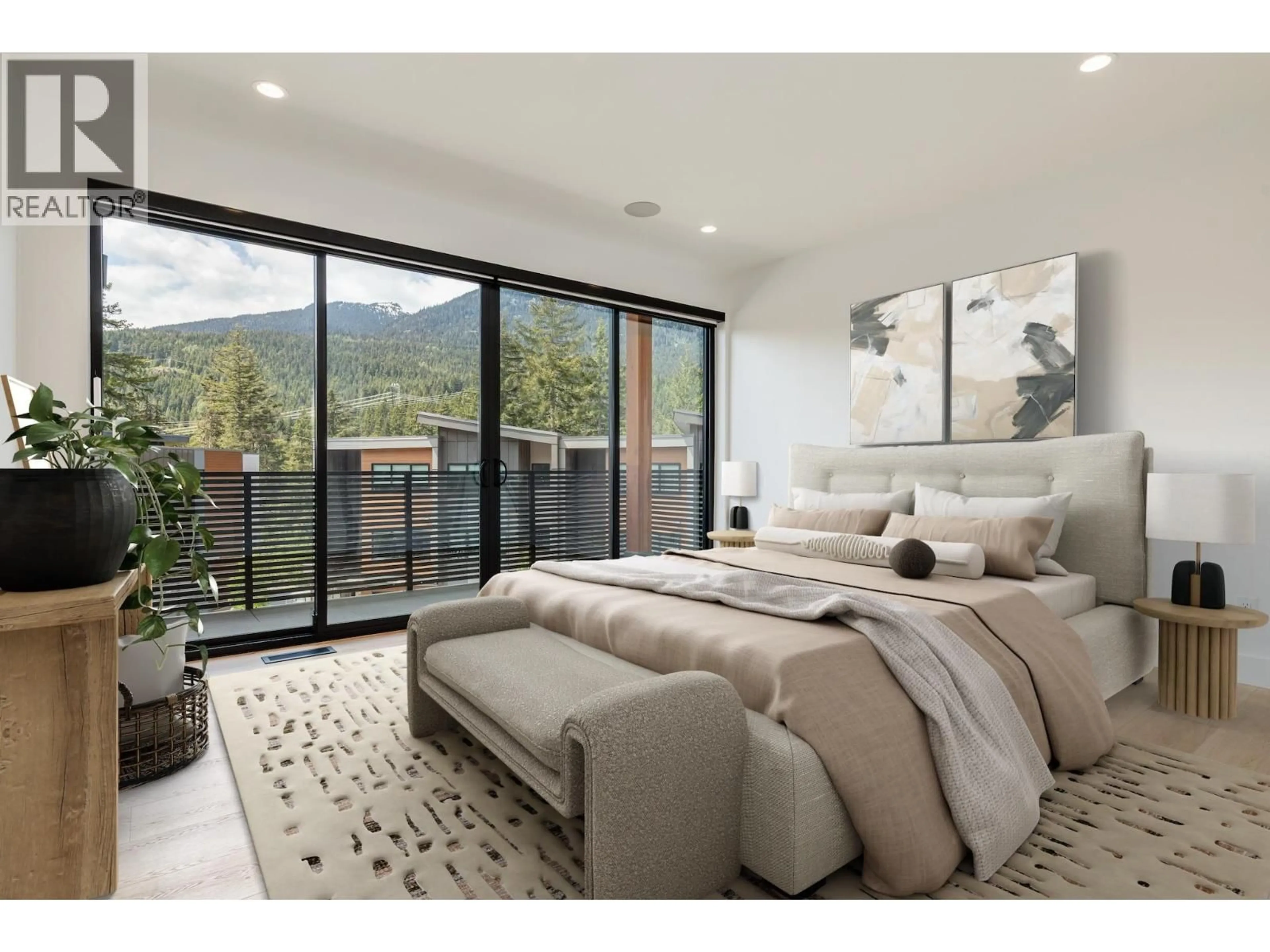 Bedroom with bed, unknown for 18 - 2077 GARIBALDI WAY, Whistler British Columbia V0N1B2