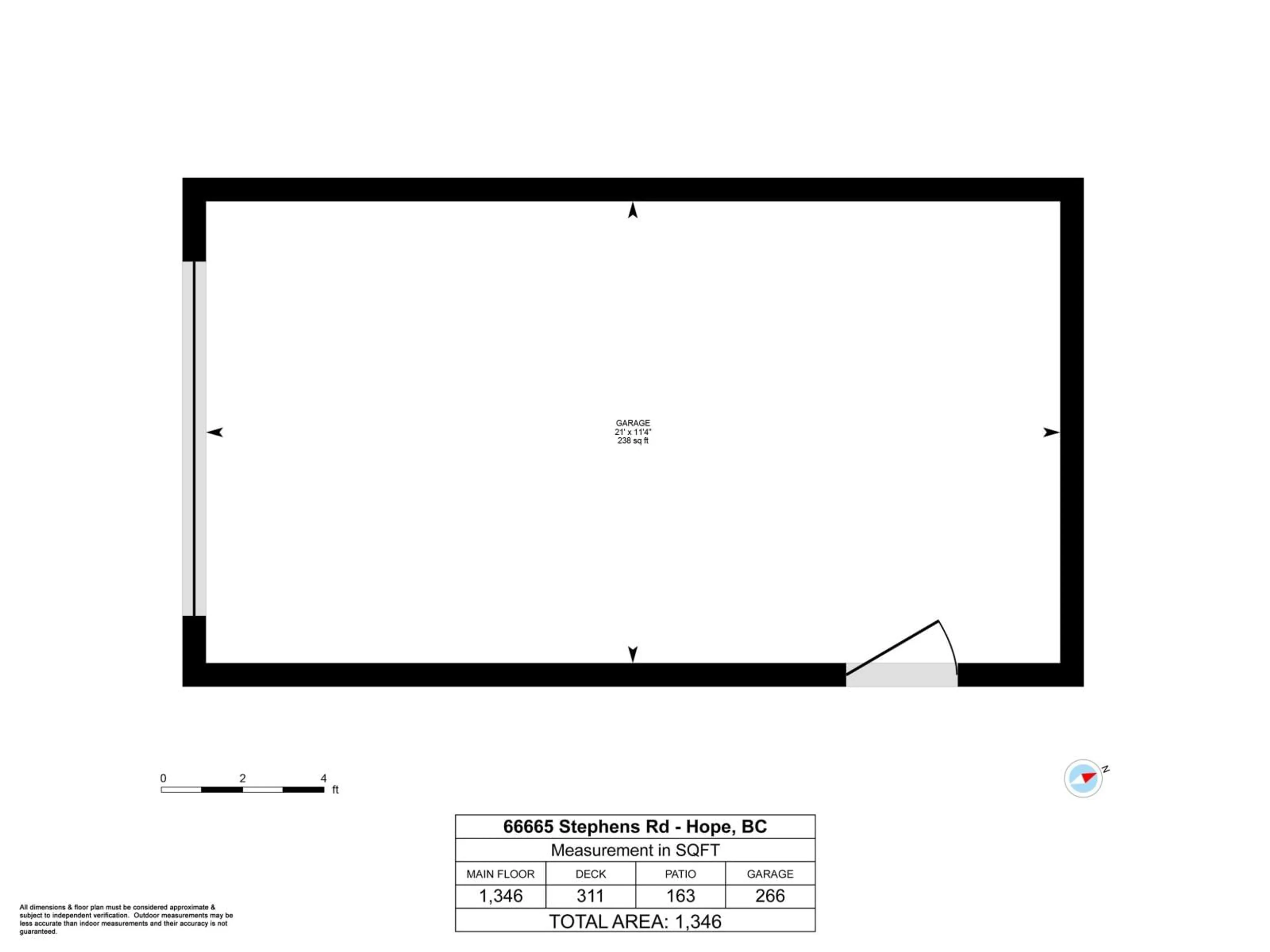 Floor plan for 66665 STEPHENS ROAD, Hope British Columbia V0X1L1