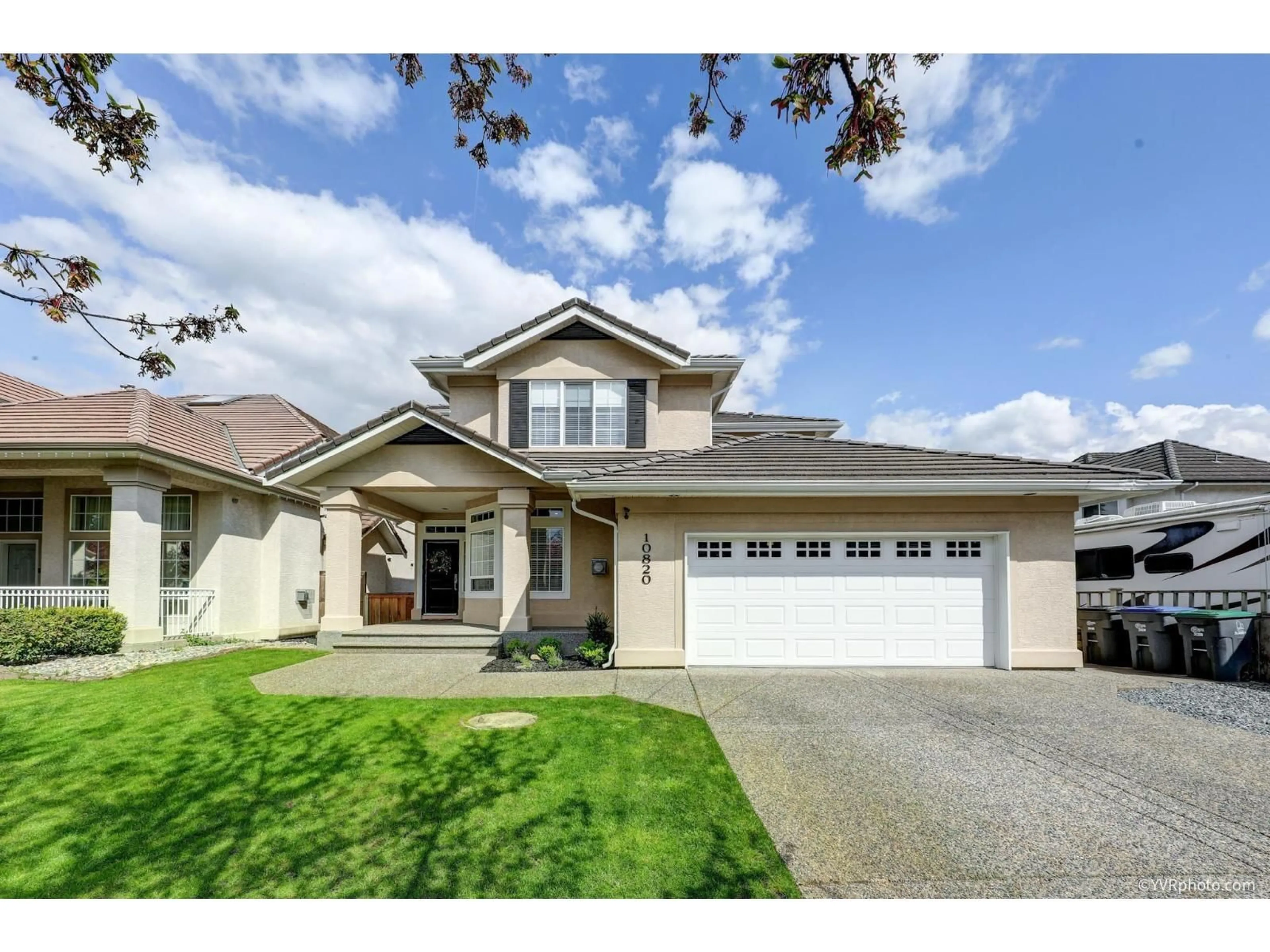 Home with vinyl exterior material, street for 10820 164 STREET, Surrey British Columbia V4N5B8