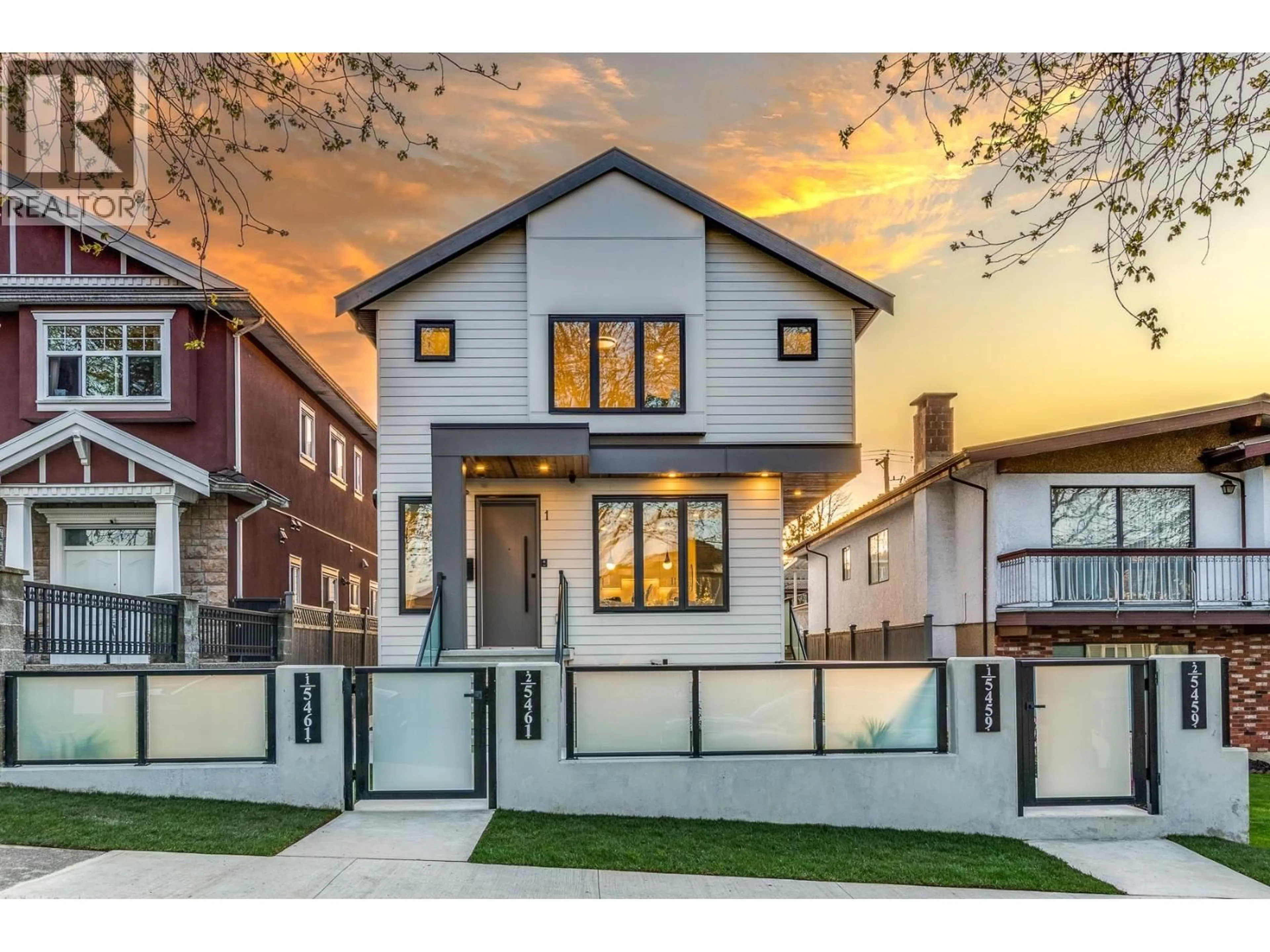 Home with brick exterior material, street for 1 - 5461 RHODES STREET, Vancouver British Columbia V5R3P1