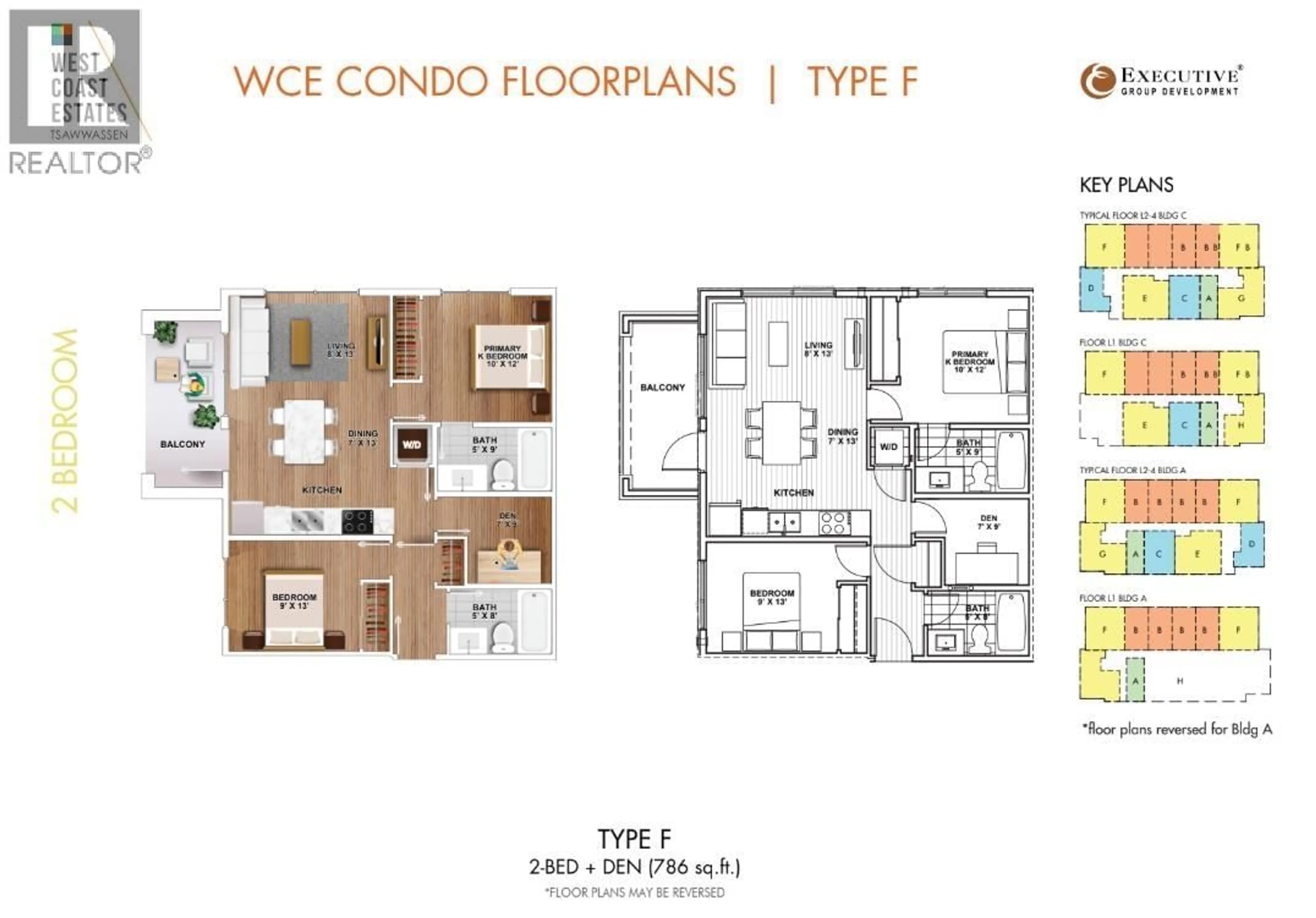 Floor plan for 107 - 1942 STARLING DRIVE, Tsawwassen British Columbia V4M0H1