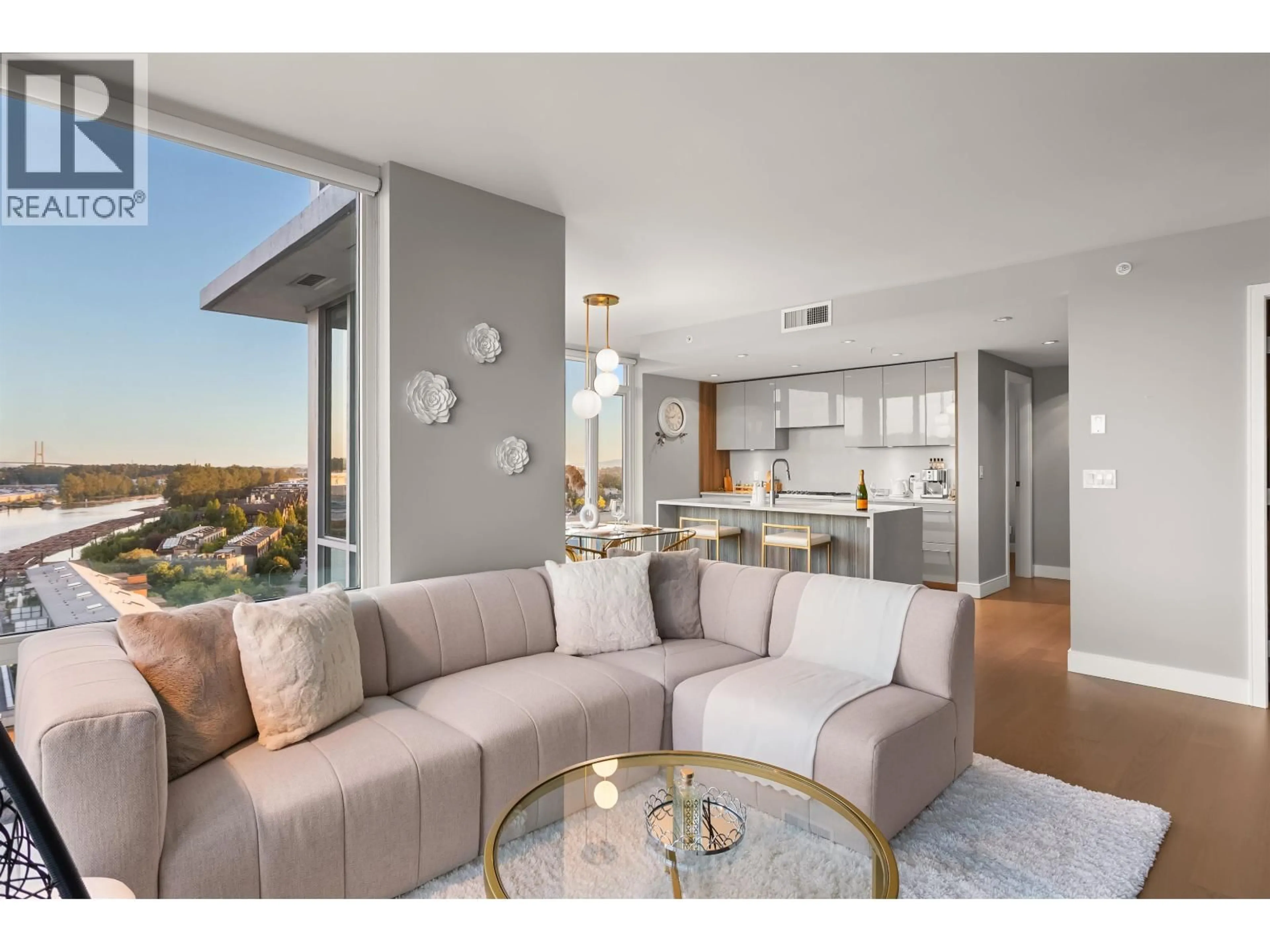 Living room with furniture, unknown for 1208 - 210 SALTER STREET, New Westminster British Columbia V3M0J9