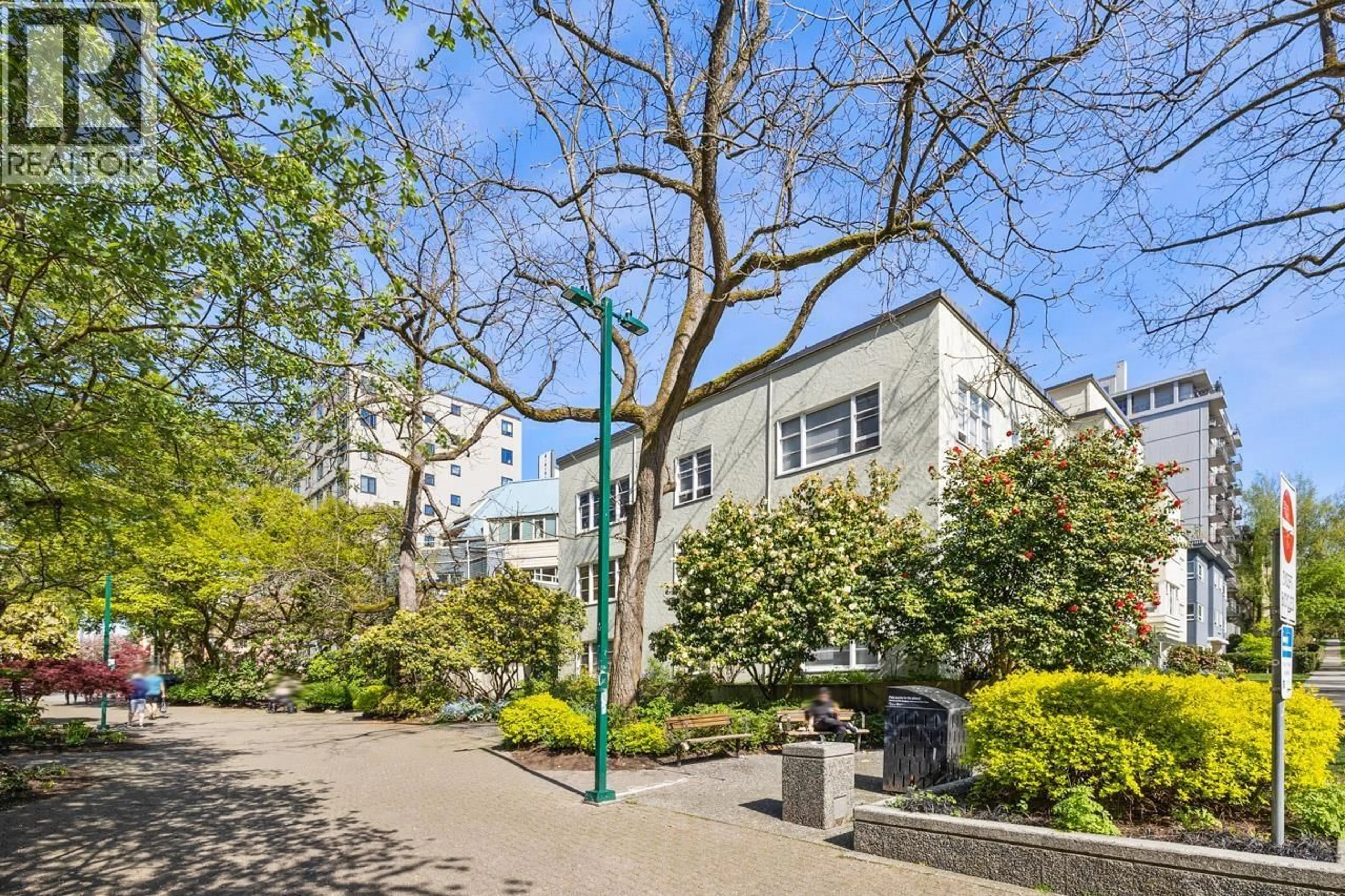 Patio, street for 204 - 1565 BURNABY STREET, Vancouver British Columbia V6G2P7