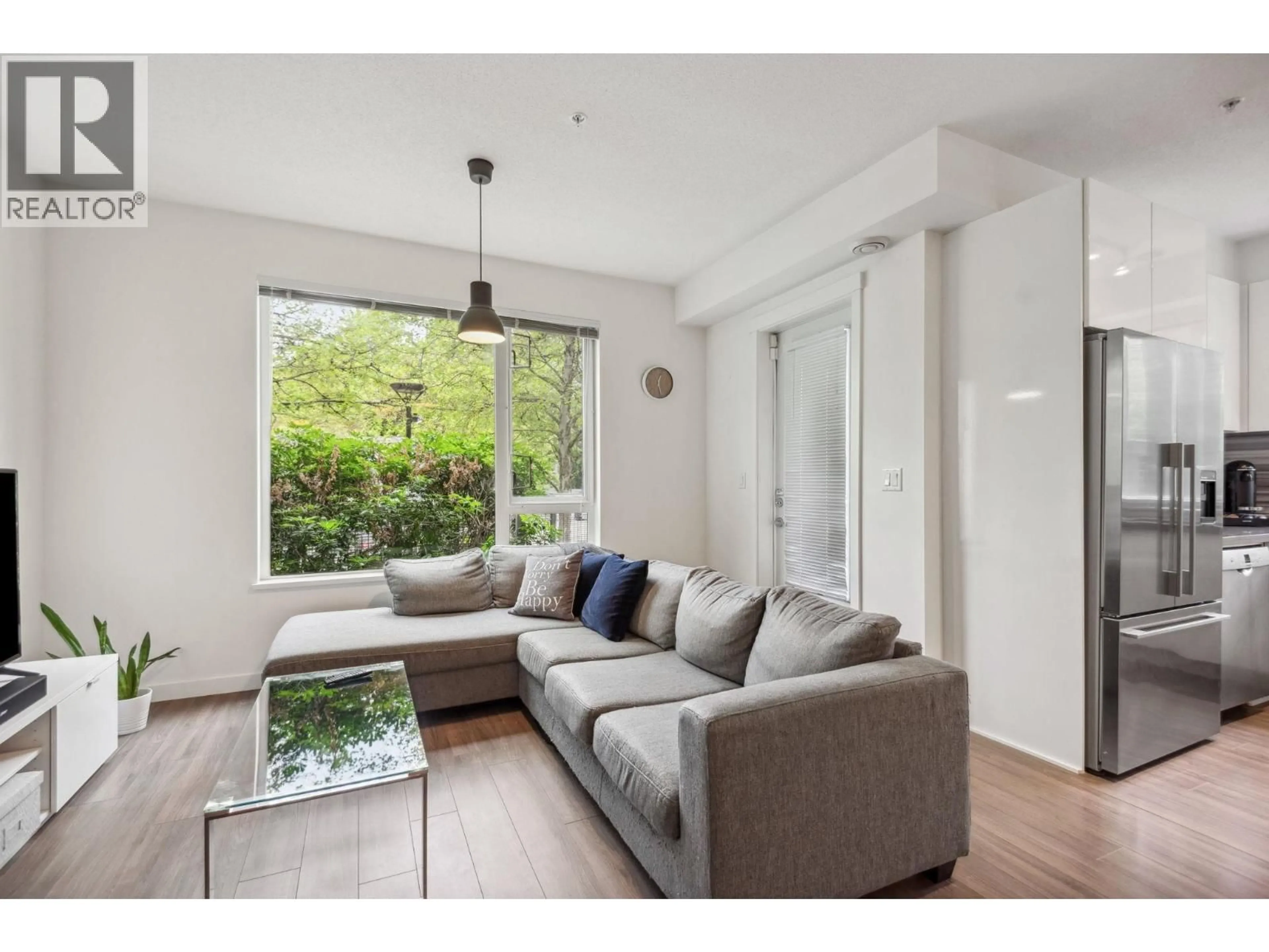 Living room with furniture, unknown for 107 - 3138 RIVERWALK AVENUE, Vancouver British Columbia V5S0A6