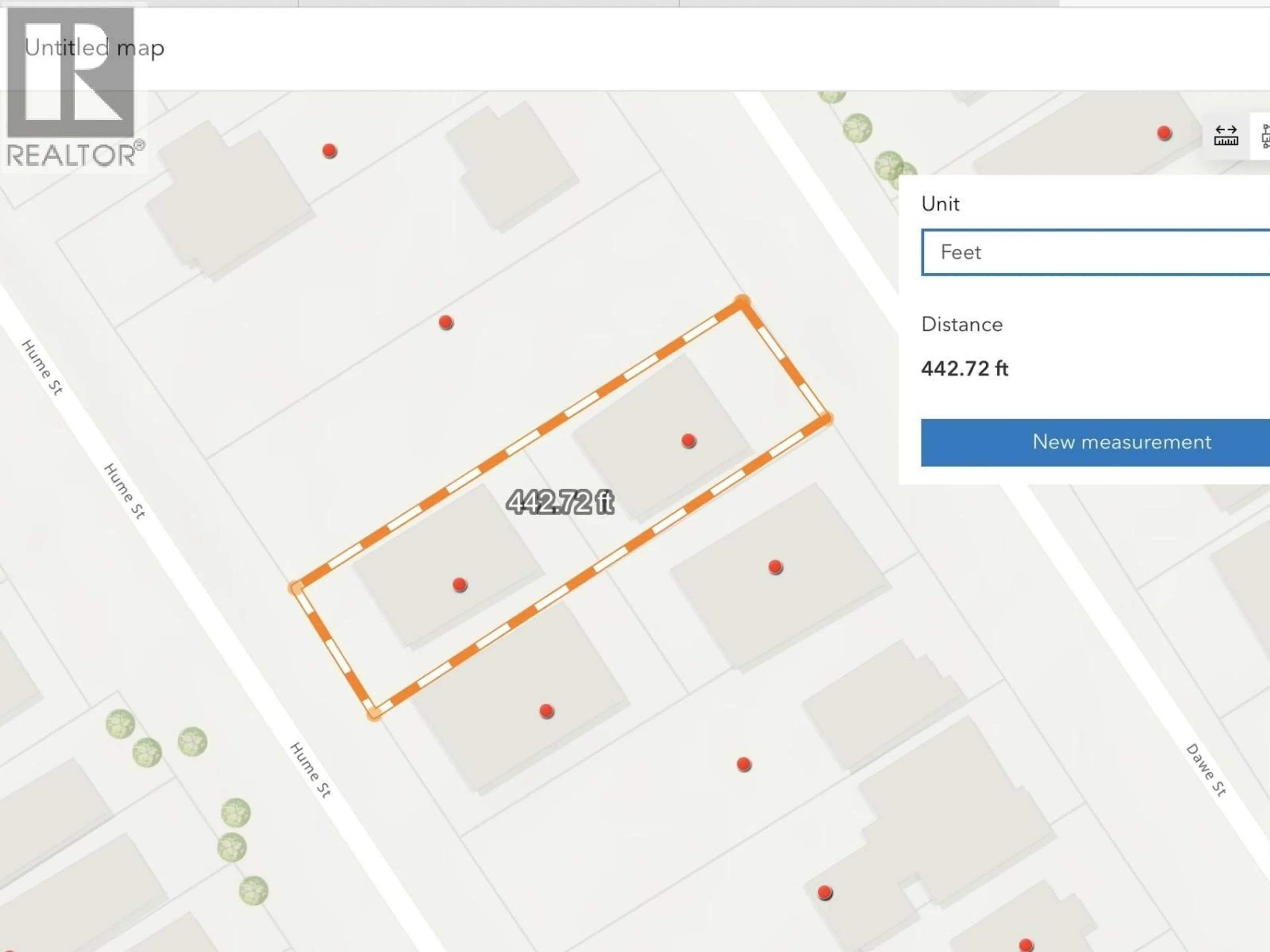 Picture of a map for 234 DAWE STREET, New Westminster British Columbia V3M5N2