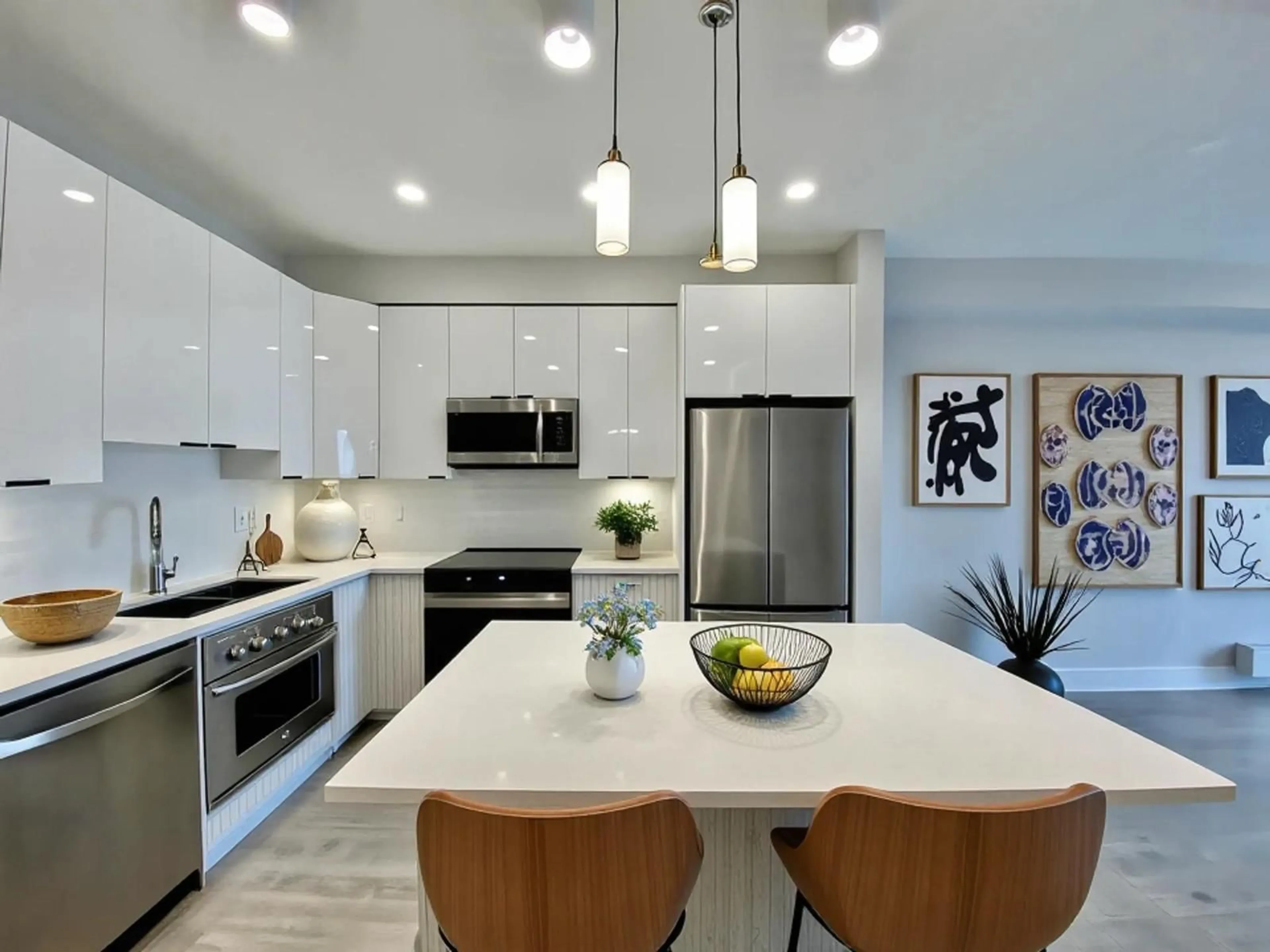 Contemporary kitchen, unknown for 401 - 13458 95 AVENUE, Surrey British Columbia V3V0H1