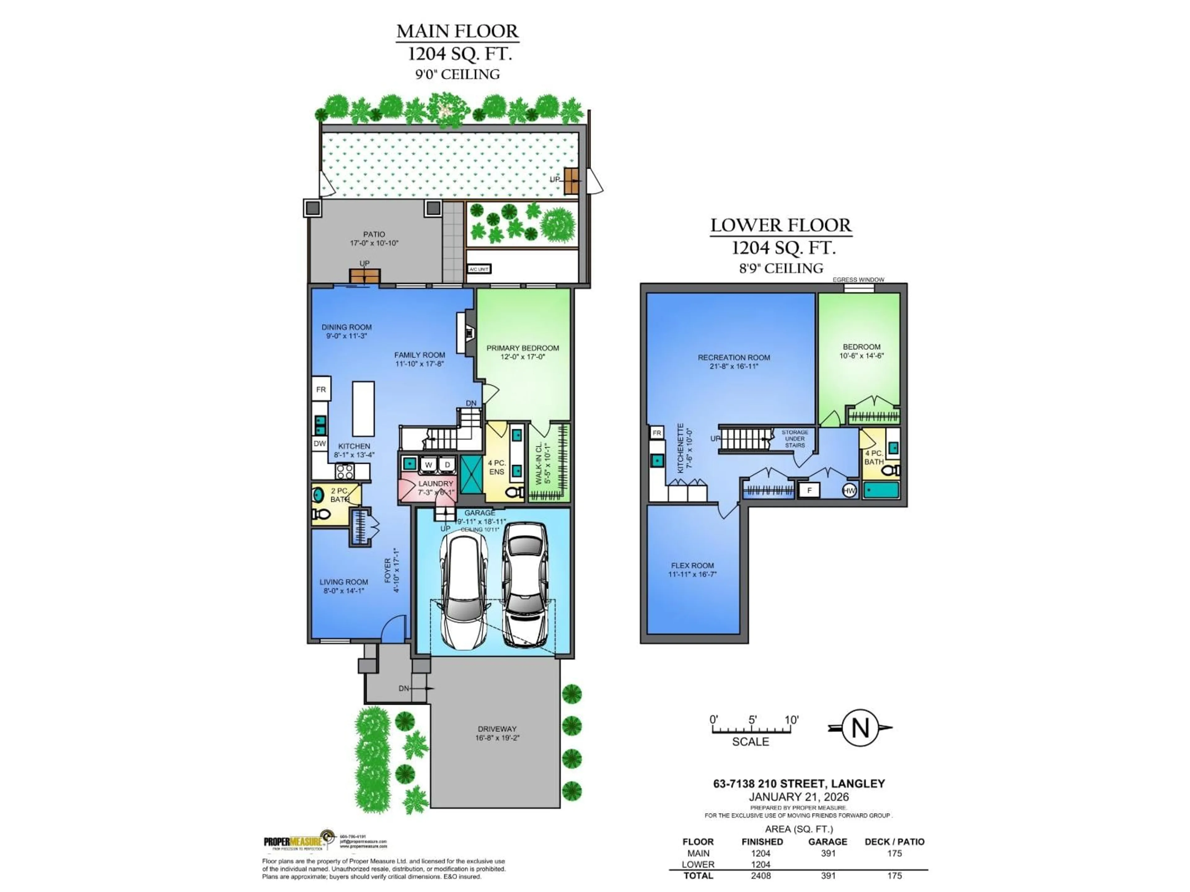 Floor plan for 63 - 7138 210 STREET, Langley British Columbia V2Y0V7