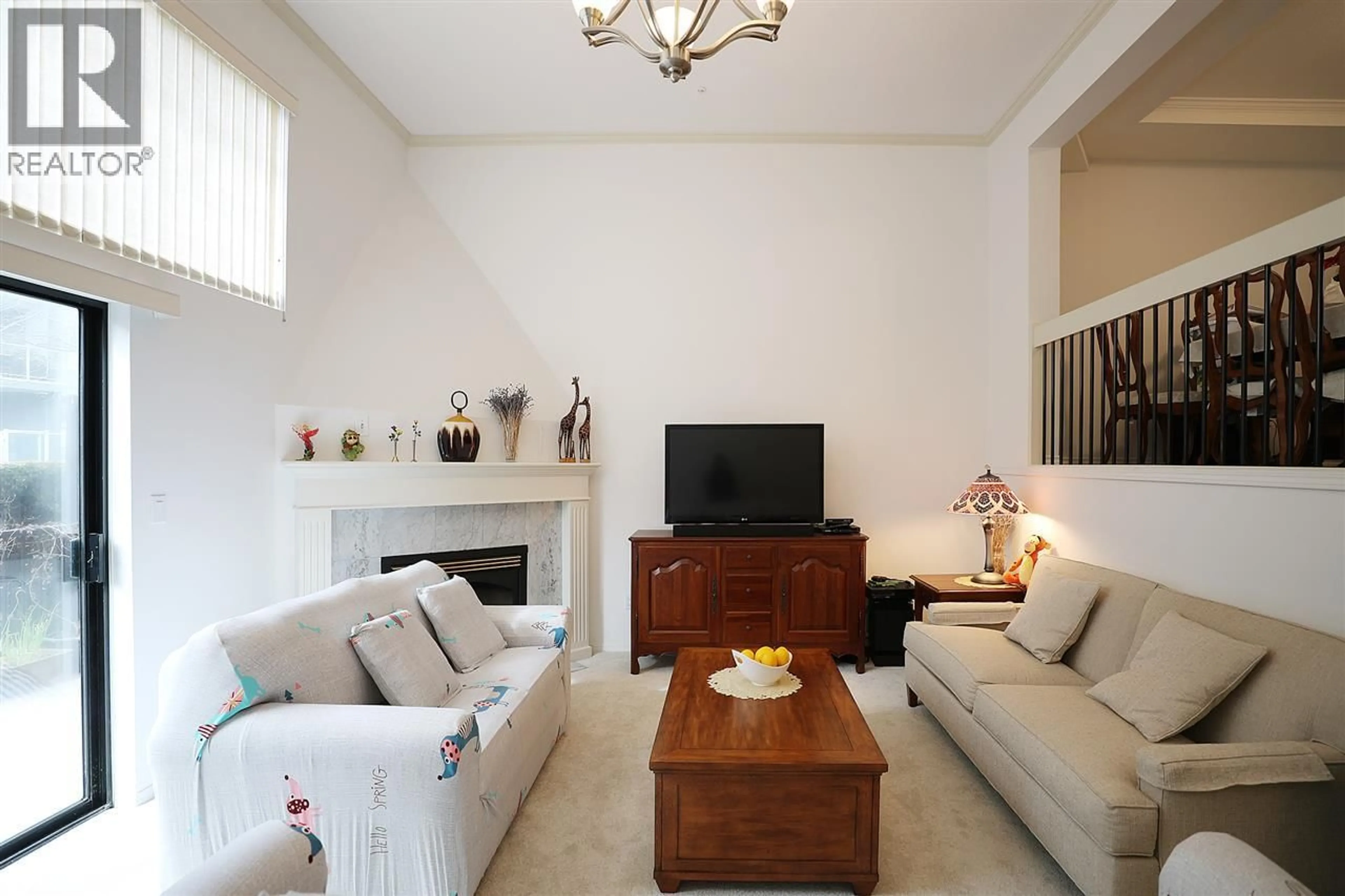 Living room with furniture, unknown for 34 - 8591 BLUNDELL ROAD, Richmond British Columbia V6Y1K2