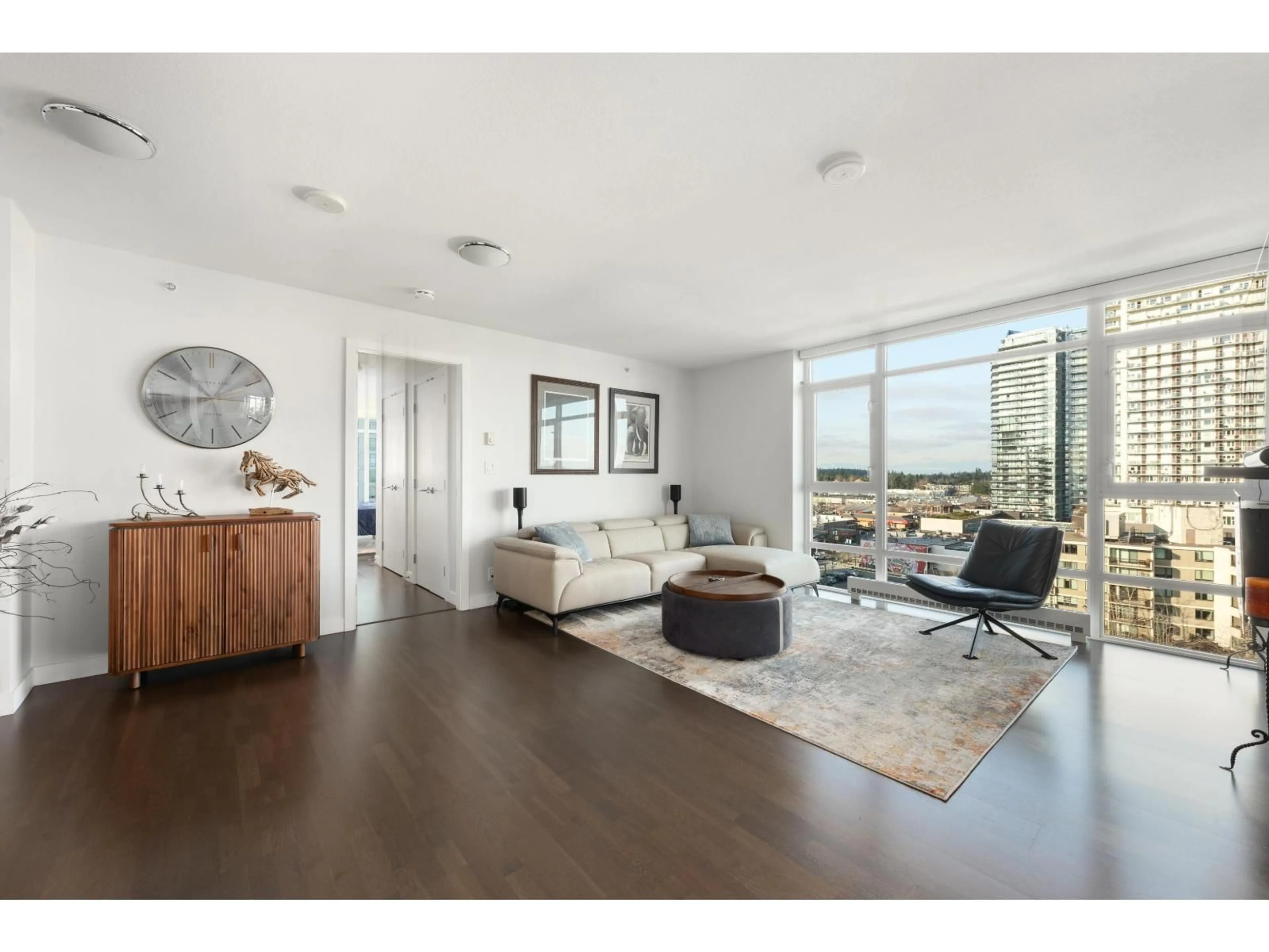 Living room with furniture, unknown for 1202 - 1455 GEORGE STREET, White Rock British Columbia V4B0A9