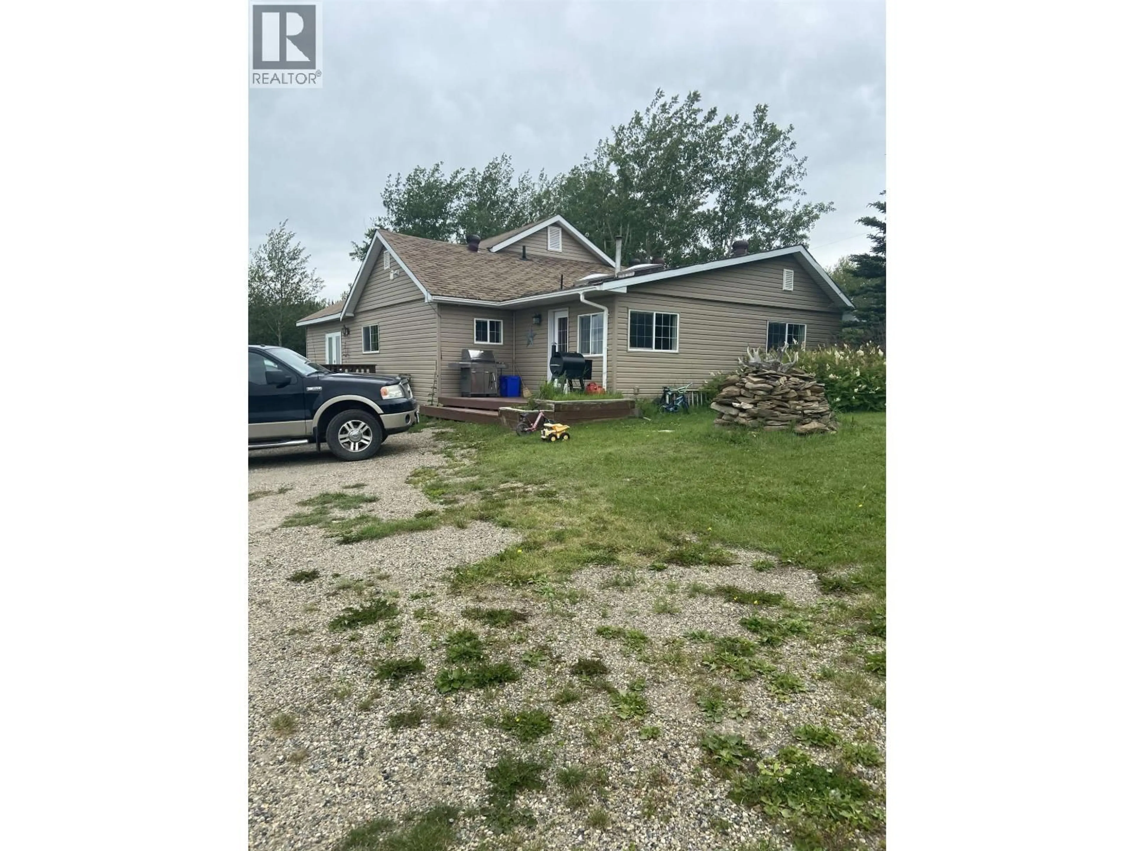 A pic from outside/outdoor area/front of a property/back of a property/a pic from drone, street for 13349 281 ROAD, Fort St. John British Columbia V1J8K6