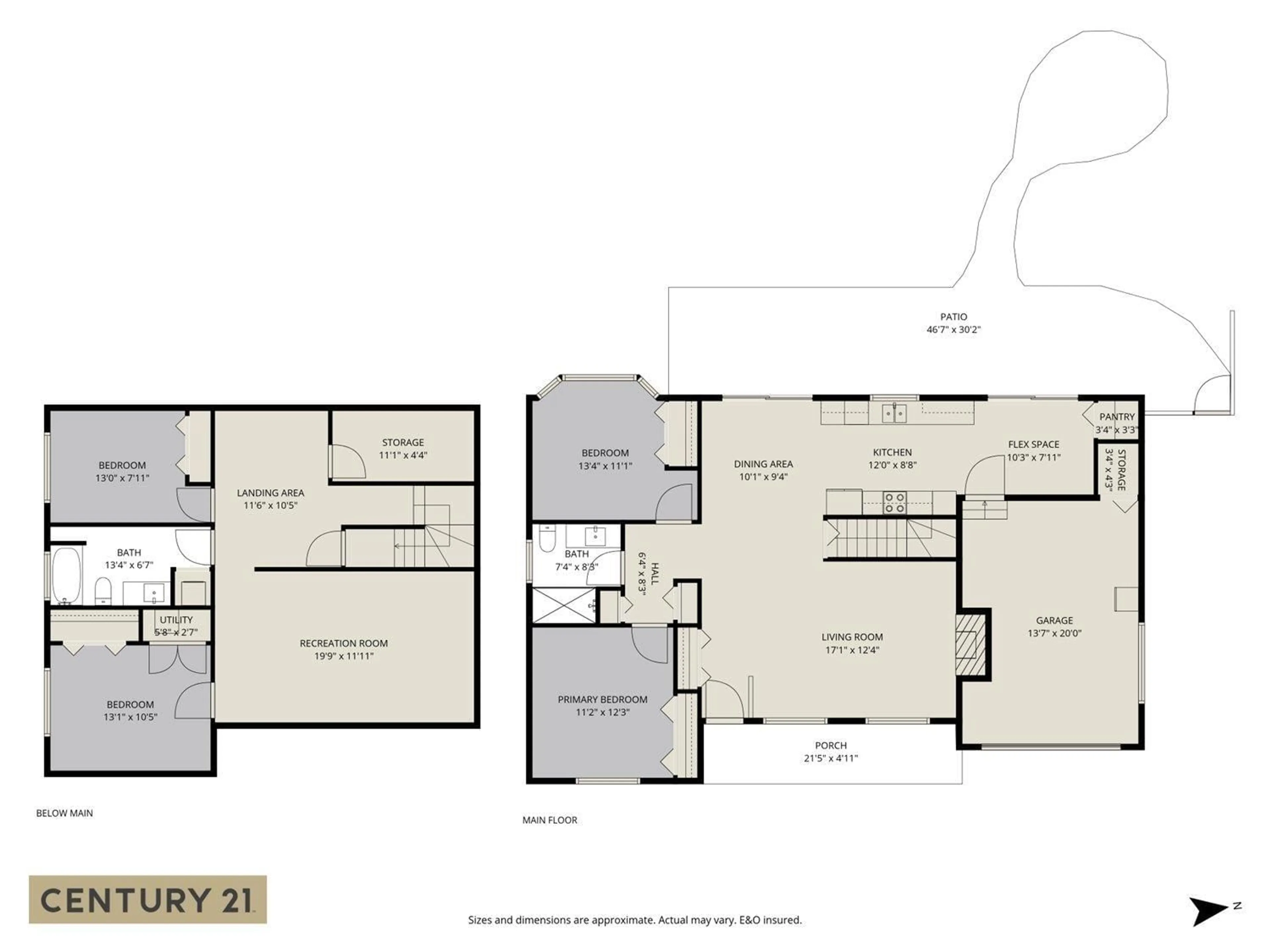Floor plan for 3297 VERNON TERRACE, Abbotsford British Columbia V2S6N5