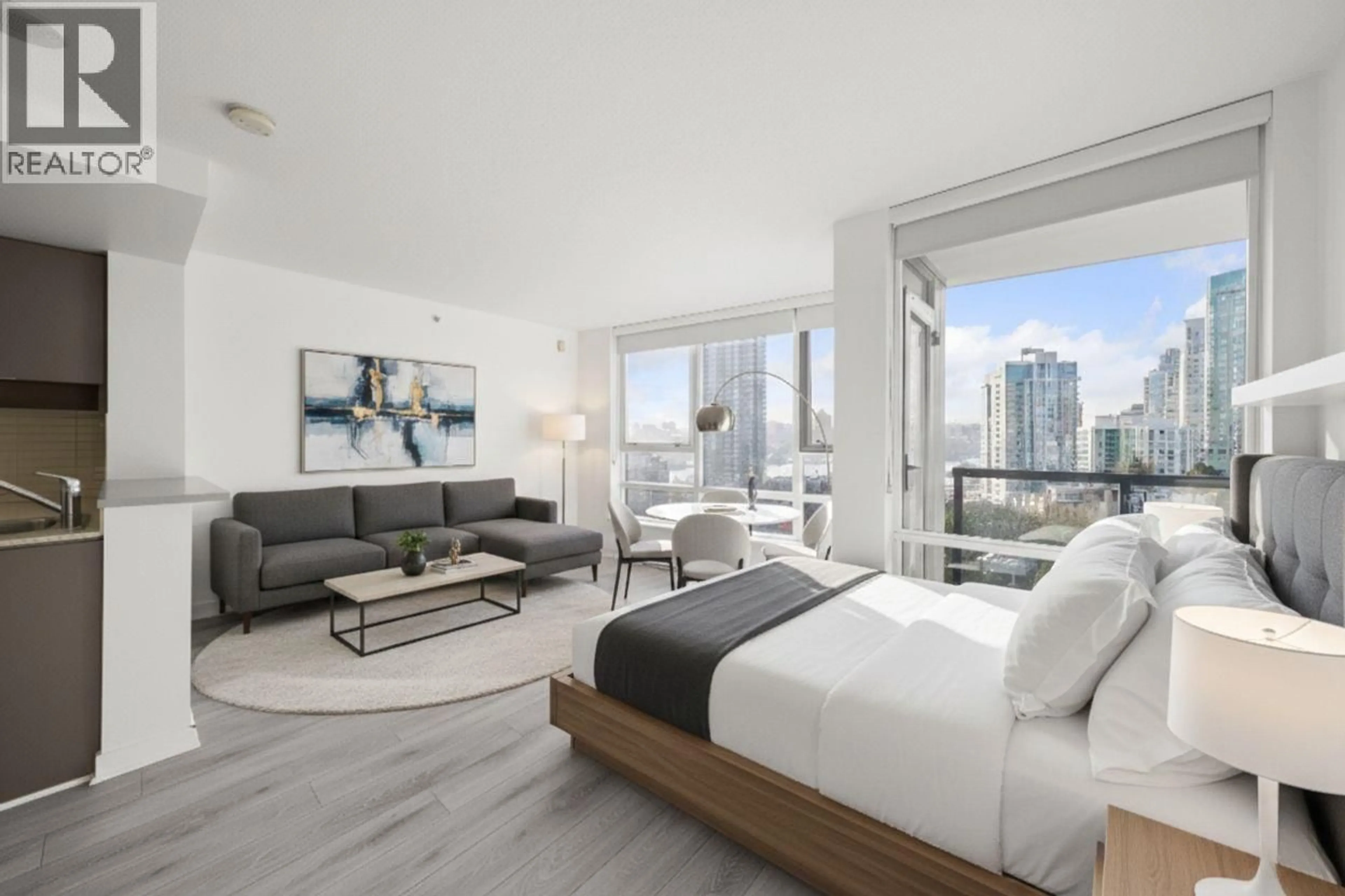 Living room with furniture, unknown for 1501 - 939 EXPO BOULEVARD, Vancouver British Columbia V6Z3G7