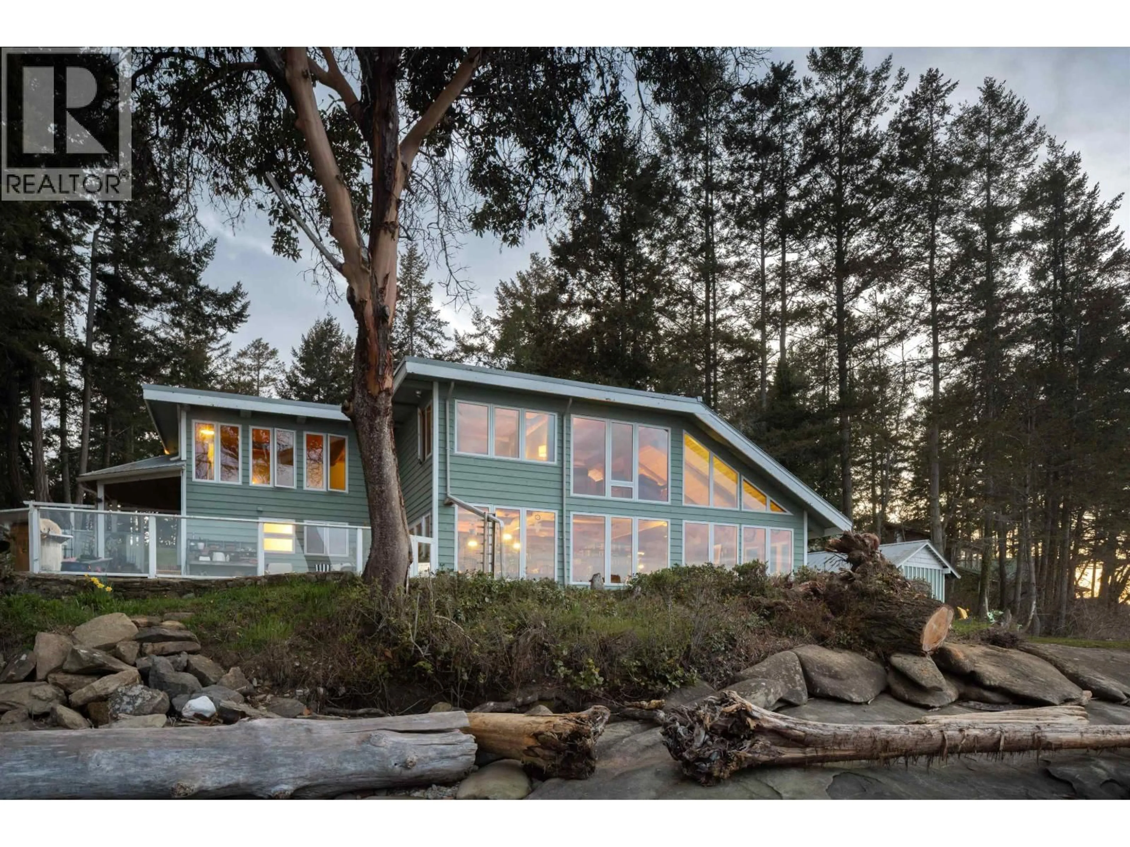 Home with vinyl exterior material, unknown for 281 BELLHOUSE ROAD, Galiano Island British Columbia V0N1P0