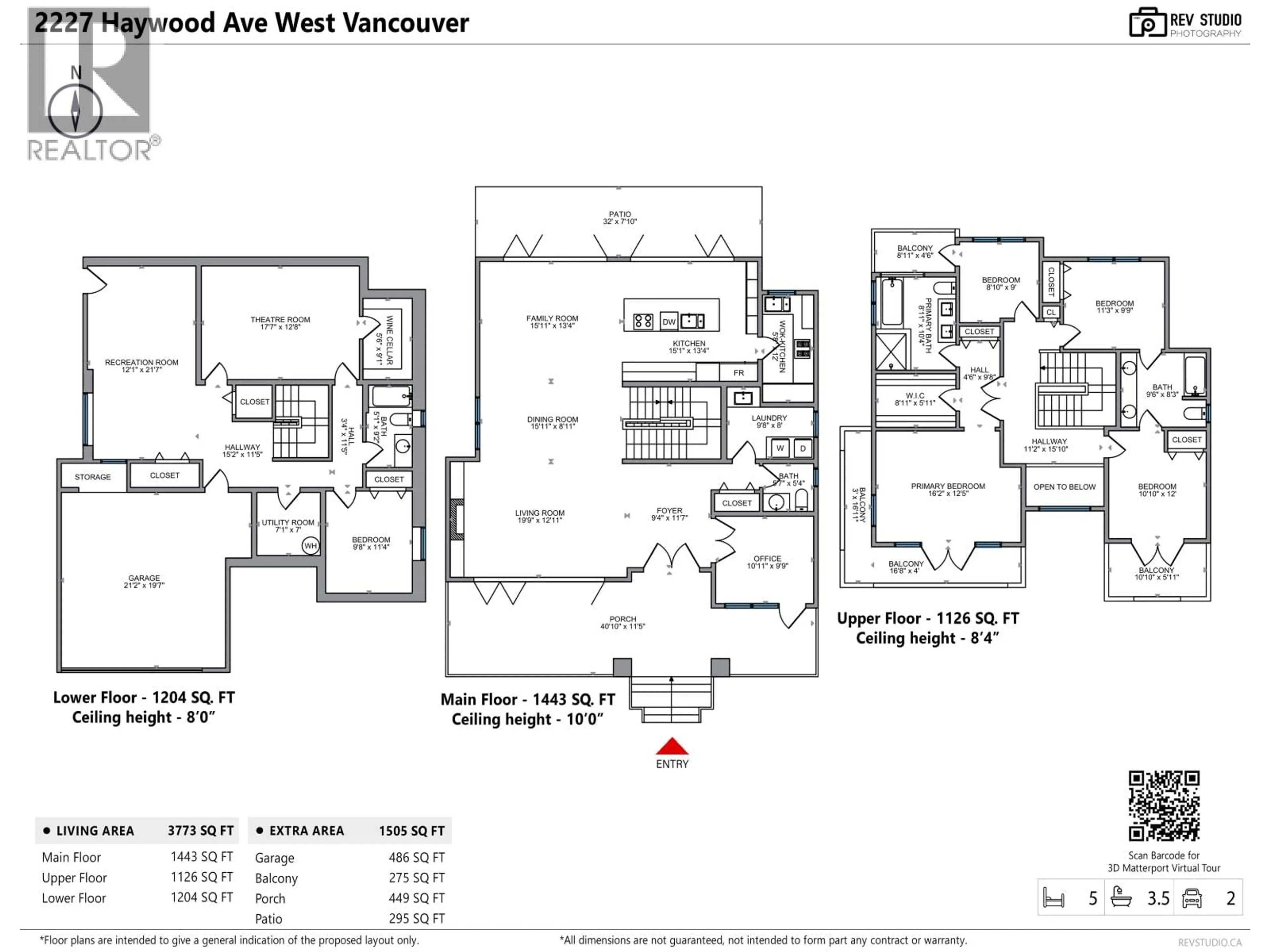 Floor plan for 2227 HAYWOOD AVENUE, West Vancouver British Columbia V7V1X6