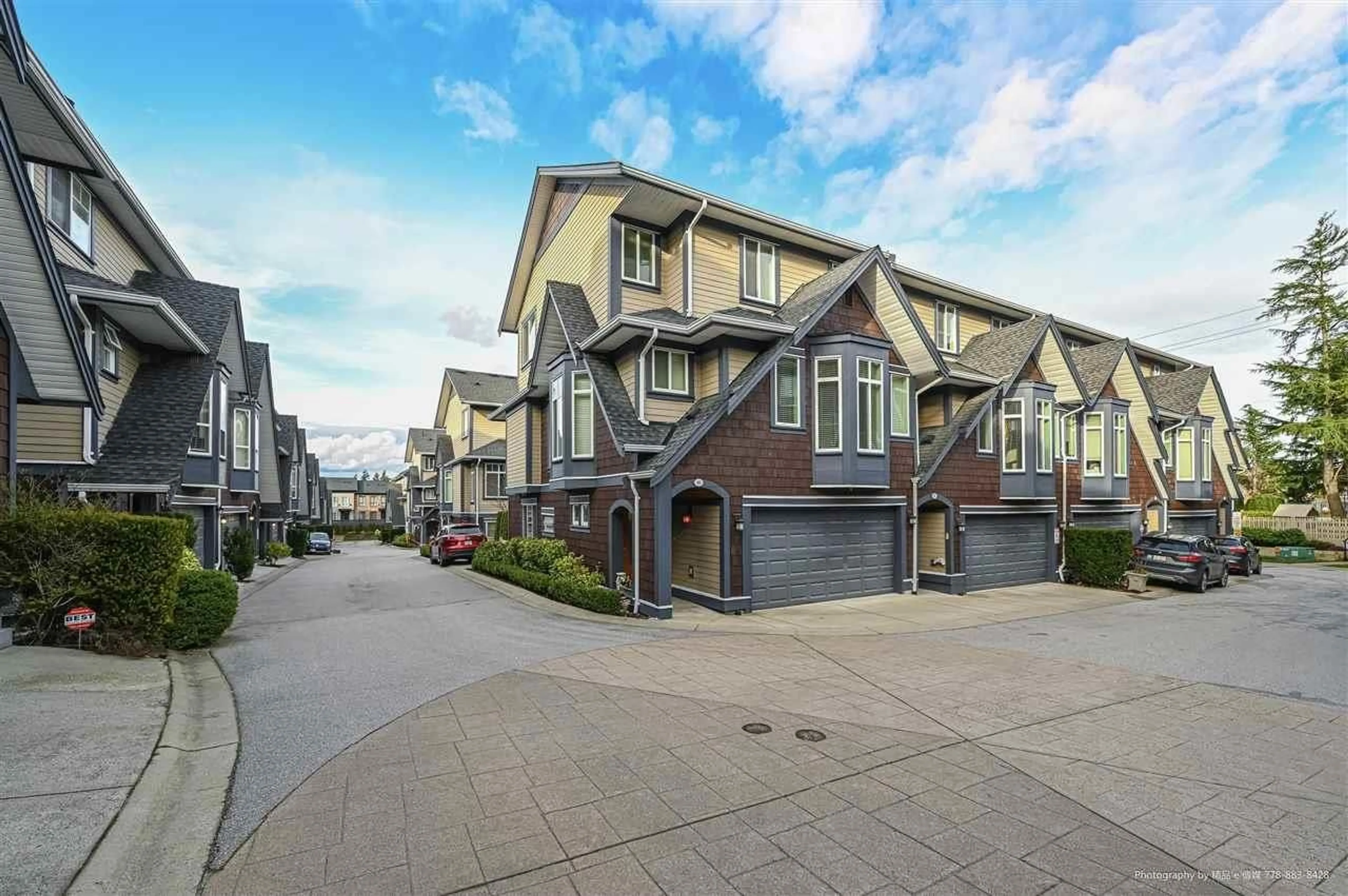 A pic from outside/outdoor area/front of a property/back of a property/a pic from drone, street for 10 - 15977 26 AVENUE, Surrey British Columbia V3Z2W7