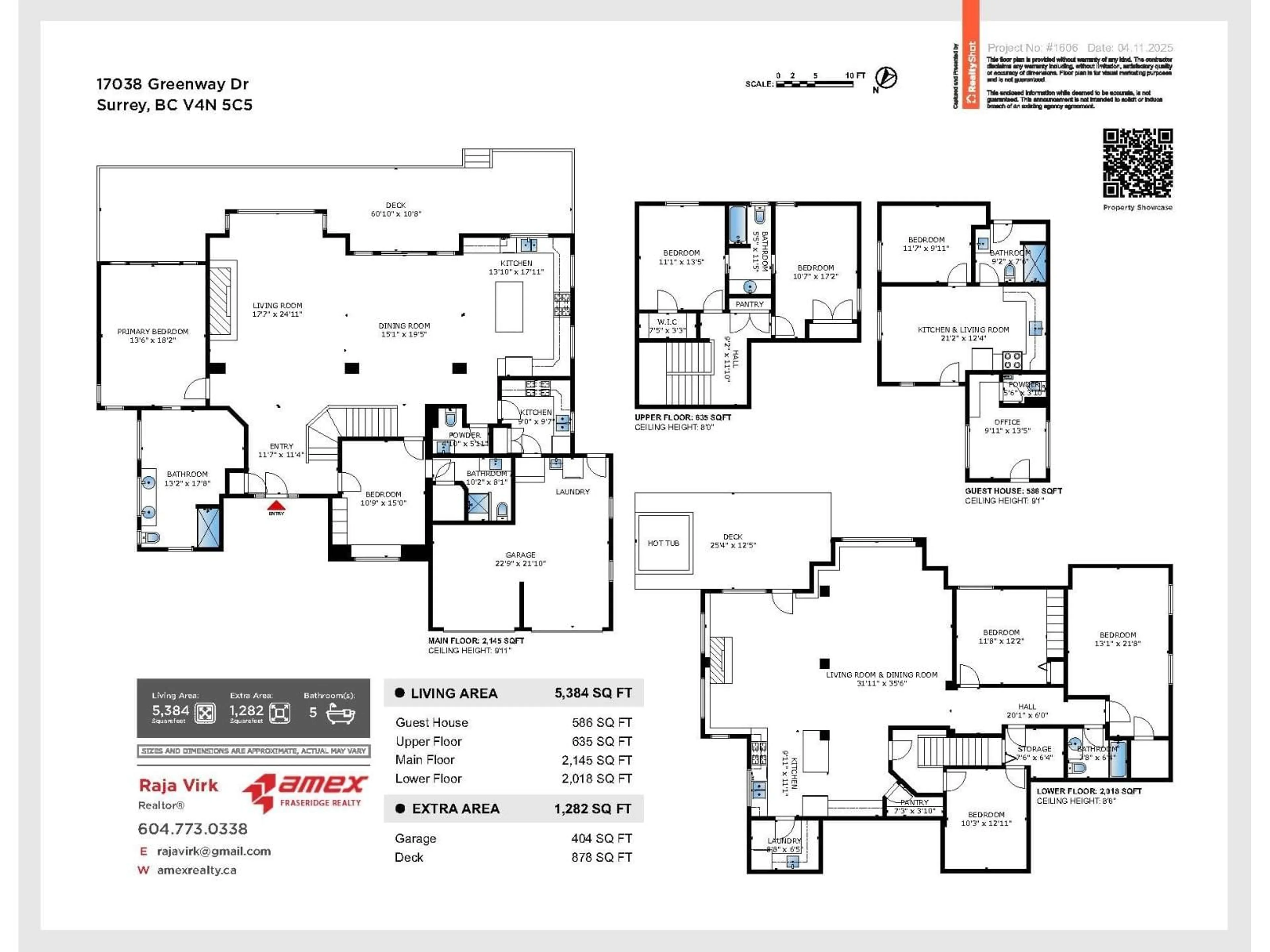 Floor plan for 17038 GREENWAY DRIVE, Surrey British Columbia V4N5C5