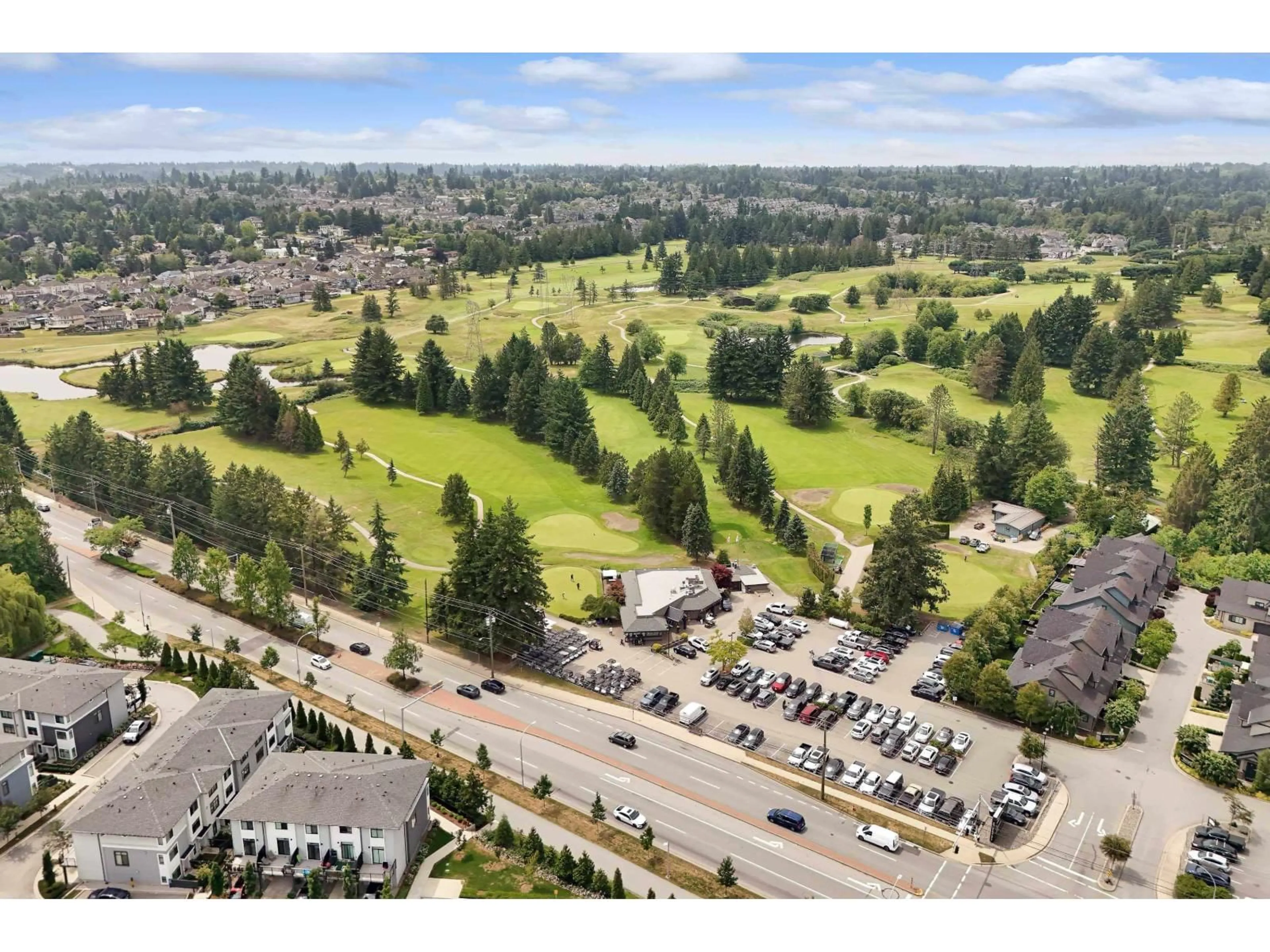 A pic from outside/outdoor area/front of a property/back of a property/a pic from drone, mountain view for 99 - 15235 SITKA DRIVE, Surrey British Columbia V3S0A9