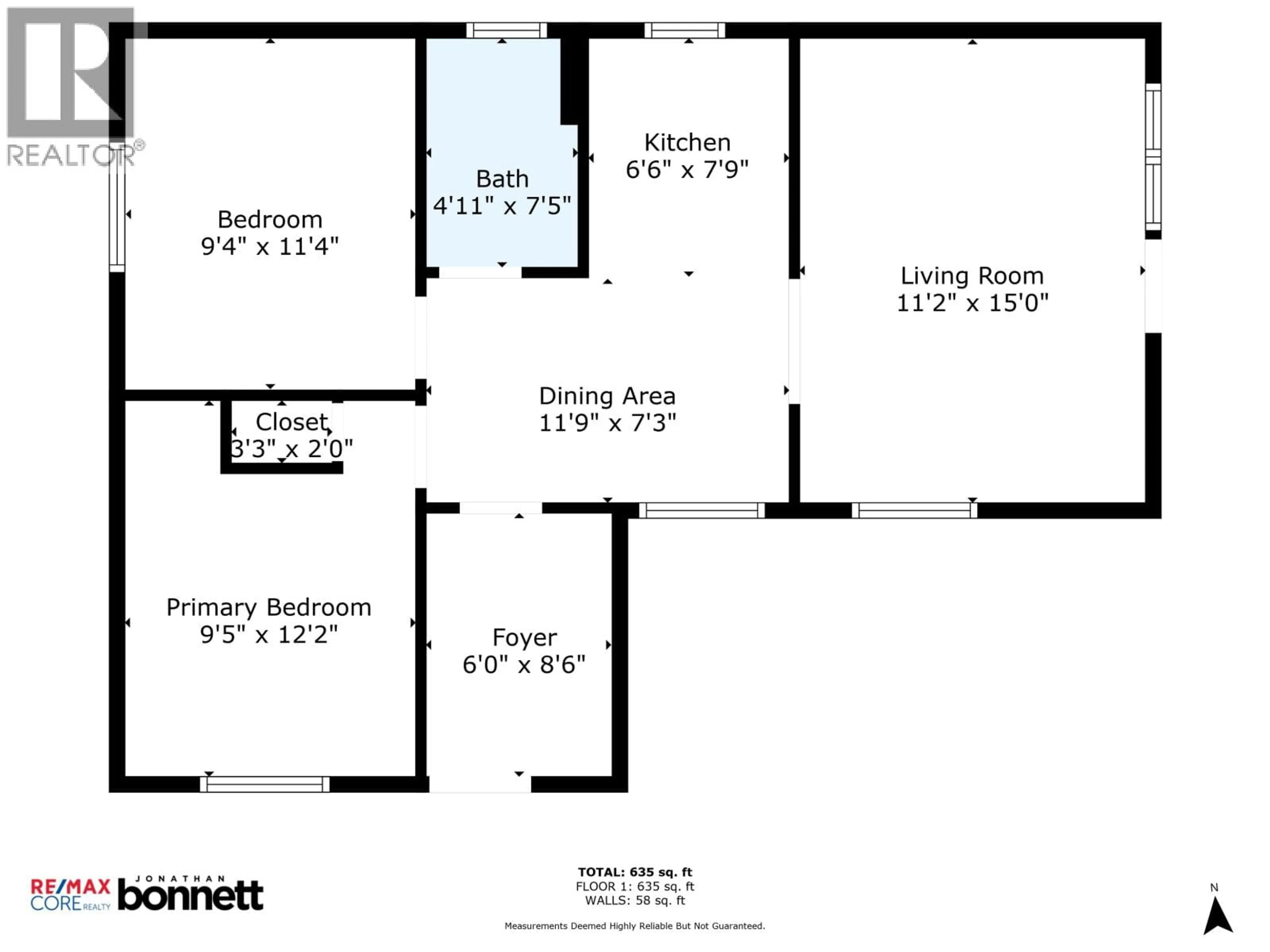 Floor plan for 405 MOFFAT STREET, Prince George British Columbia V2M3L4