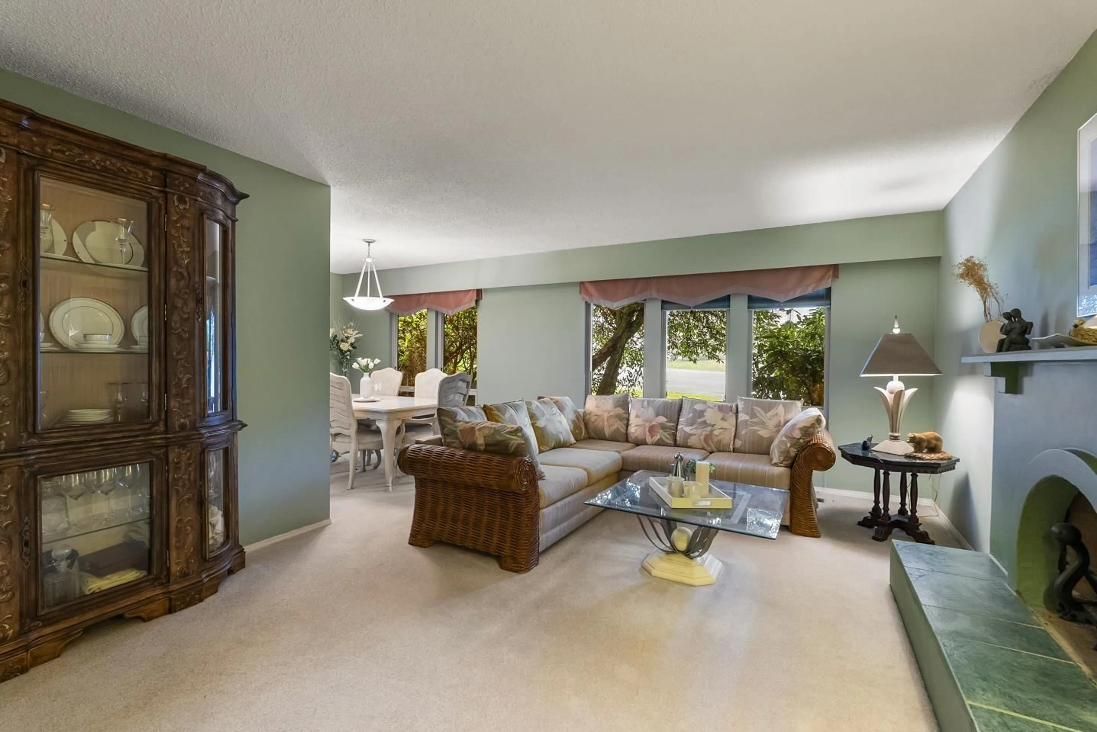 Living room with furniture, unknown for 7553 MUSTON PLACE, Delta British Columbia V4C7J8