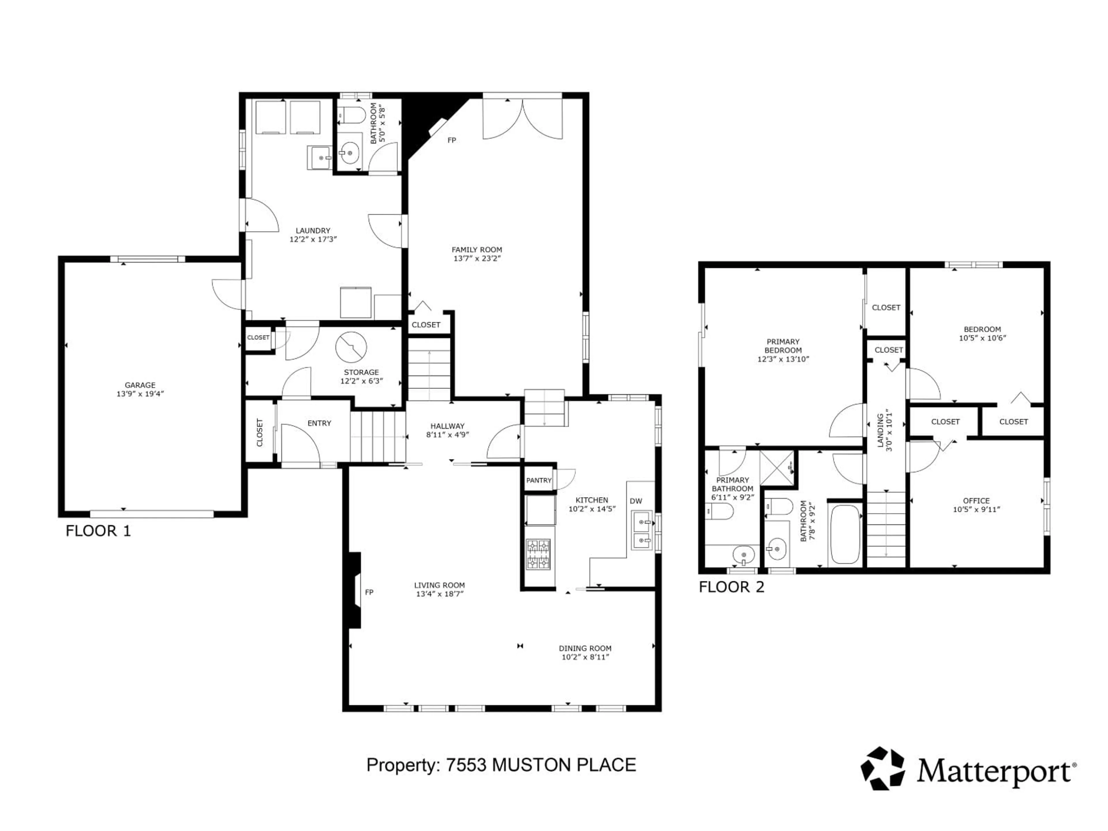 Floor plan for 7553 MUSTON PLACE, Delta British Columbia V4C7J8