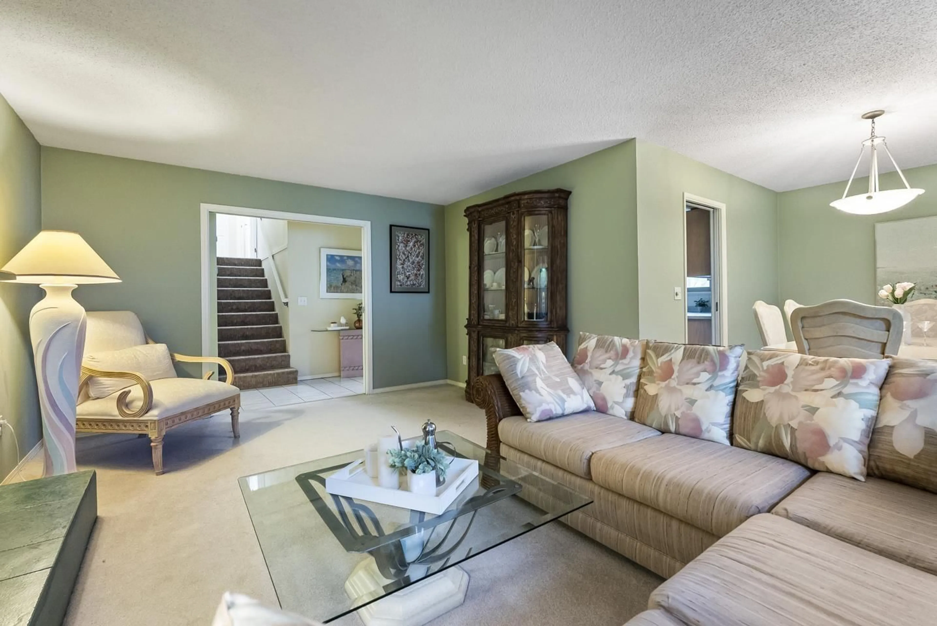 Living room with furniture, unknown for 7553 MUSTON PLACE, Delta British Columbia V4C7J8