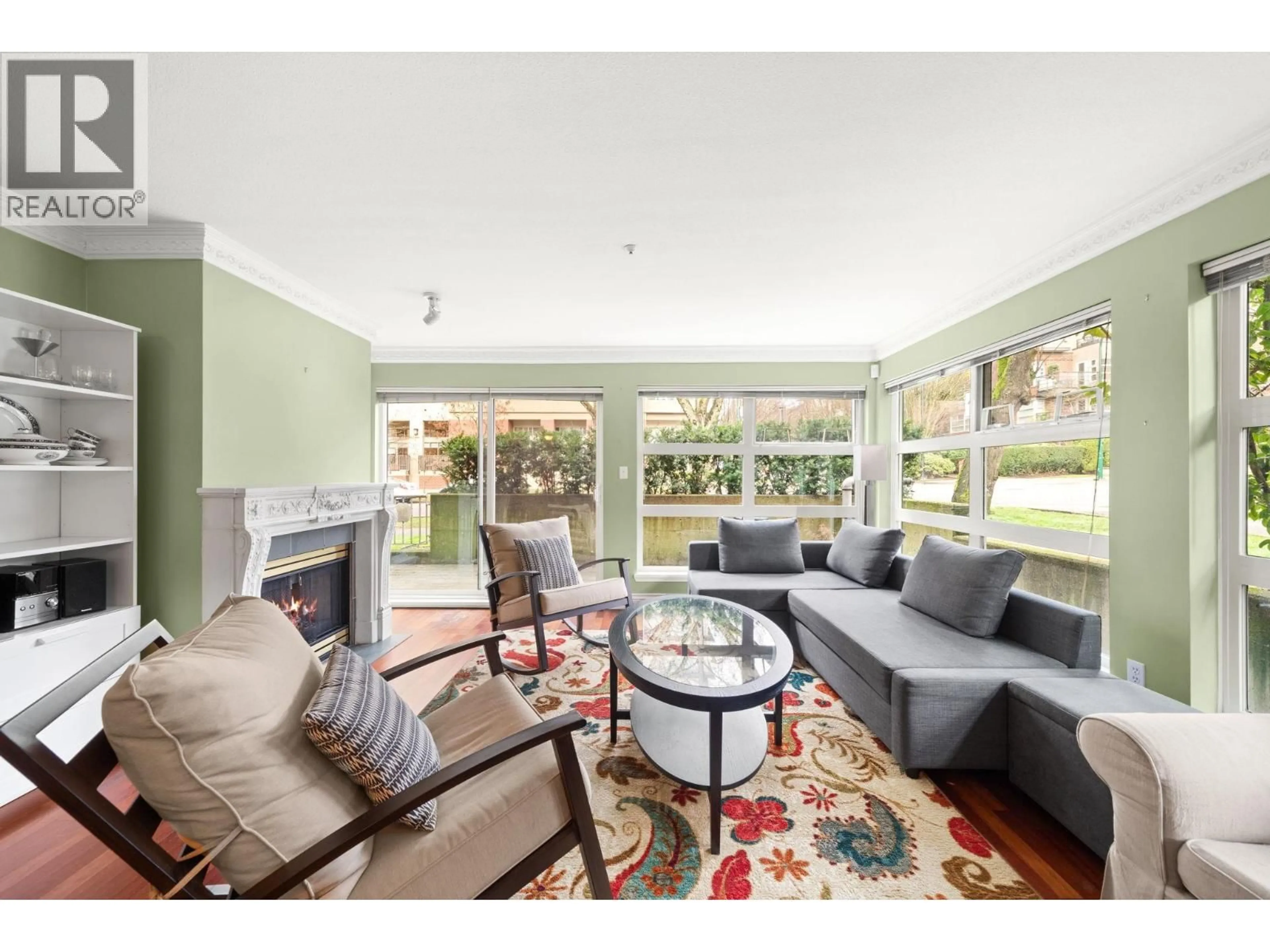 Living room with furniture, unknown for 104 - 2815 YEW STREET, Vancouver British Columbia V6K3H6