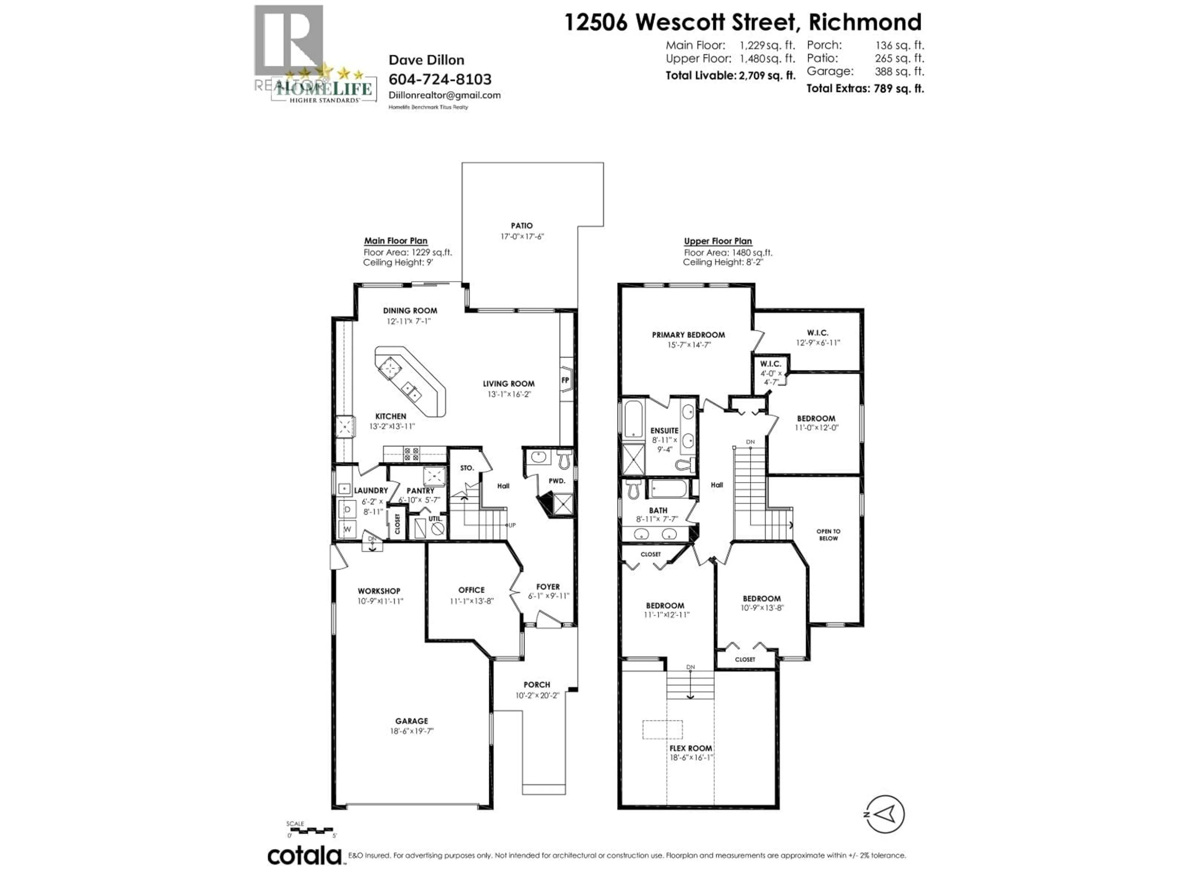 Floor plan for 12506 WESCOTT STREET, Richmond British Columbia V3E6T9