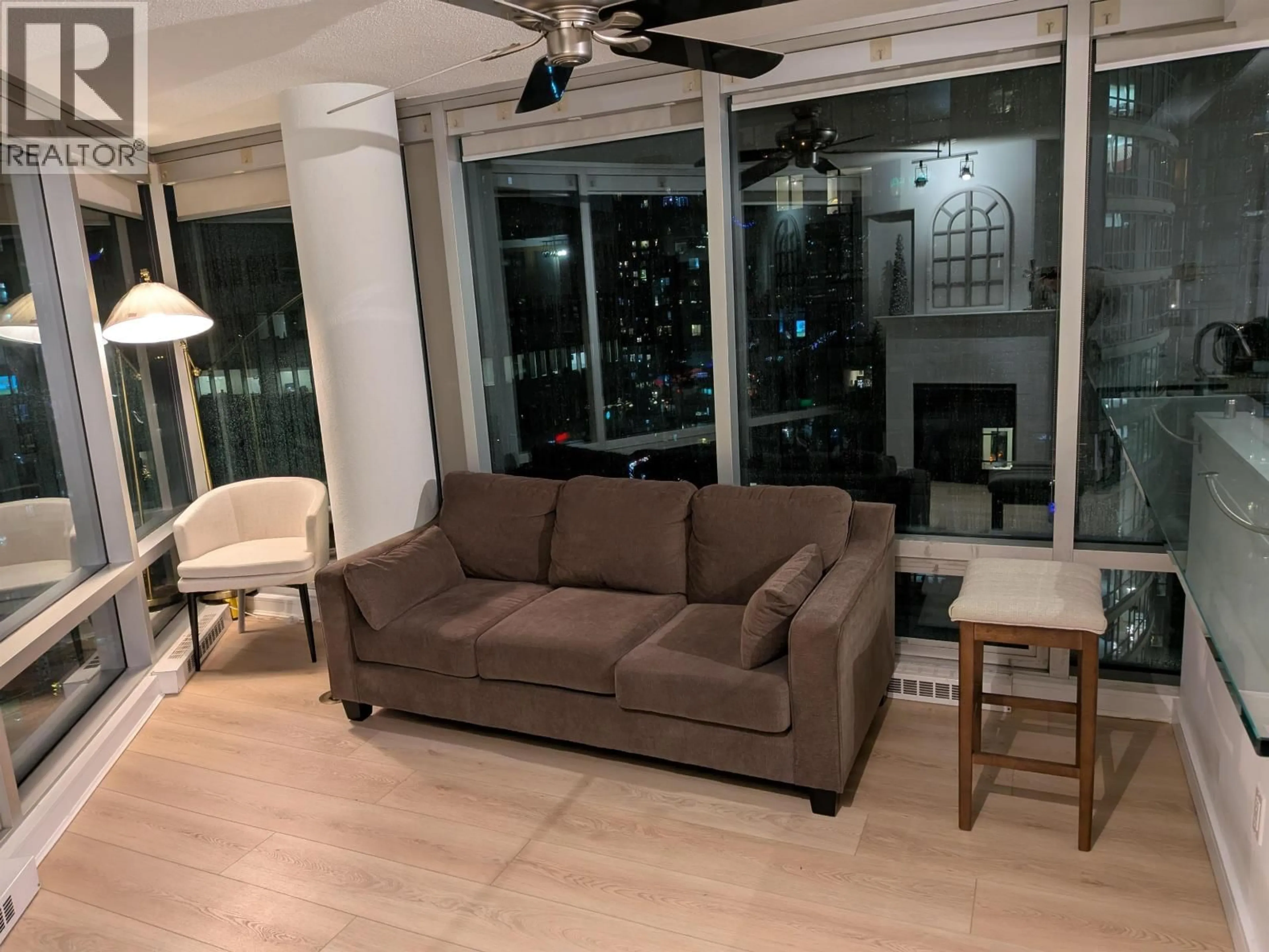 Living room with furniture, unknown for 1202 - 1003 BURNABY STREET, Vancouver British Columbia V6E4R7