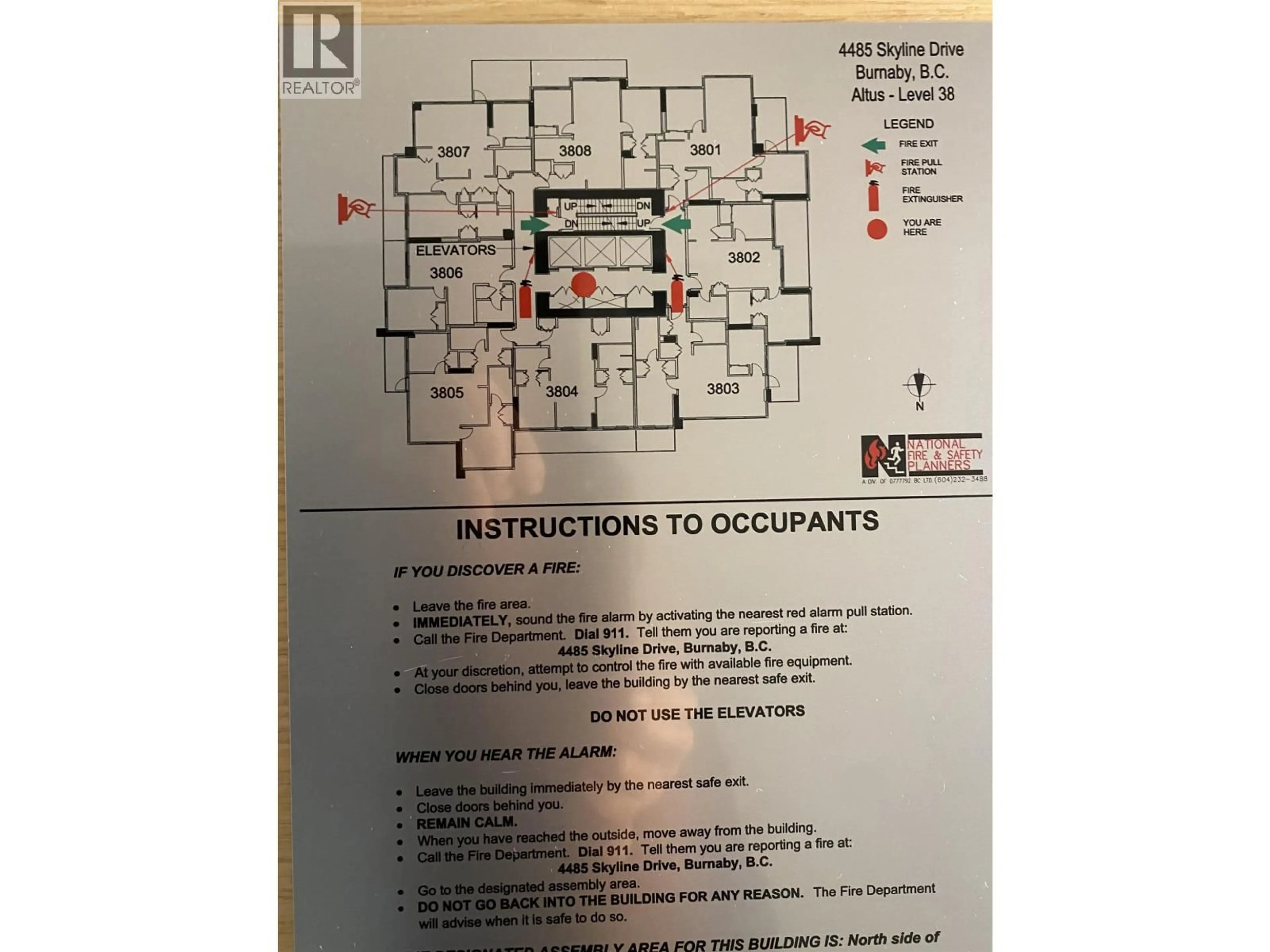Floor plan for 3802 - 4485 SKYLINE DRIVE, Burnaby British Columbia V5C0J2