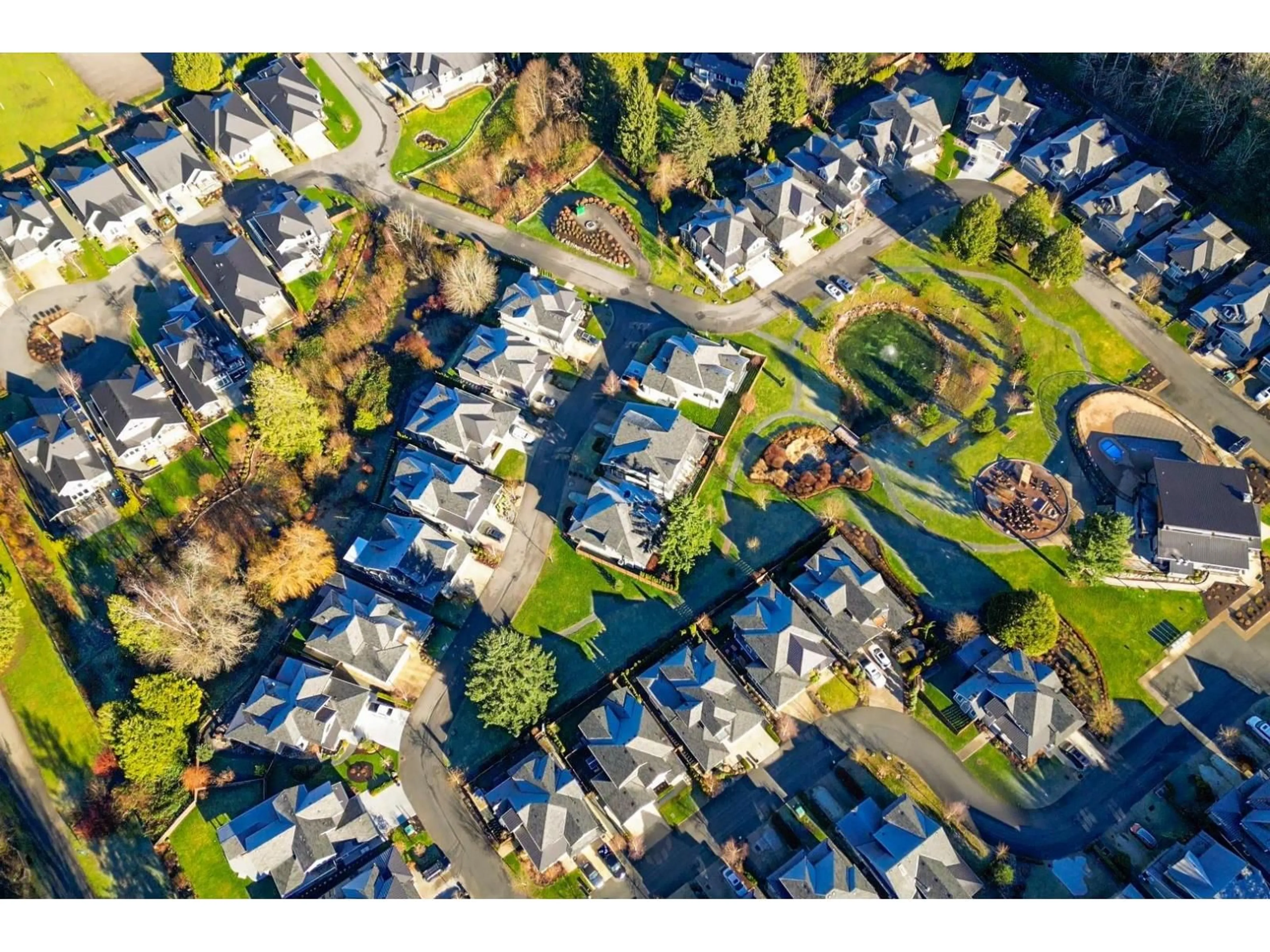 A pic from outside/outdoor area/front of a property/back of a property/a pic from drone, street for 44 - 1885 COLUMBIA VALLEY ROAD, Cultus Lake British Columbia V2R1J8