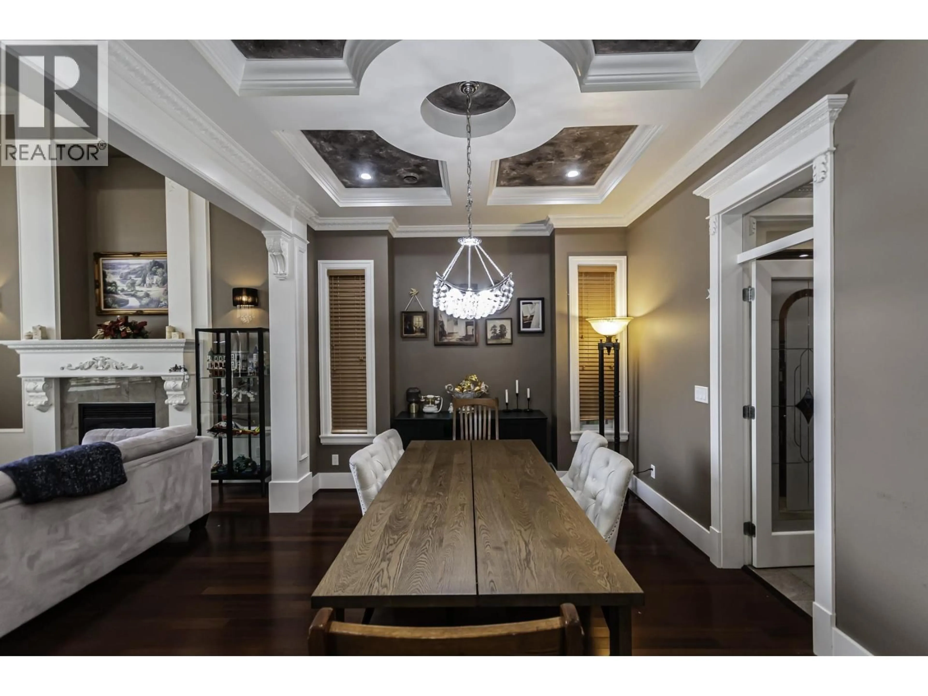 Dining room, wood/laminate floor for 8151 CLAYBROOK ROAD, Richmond British Columbia V7C2L4
