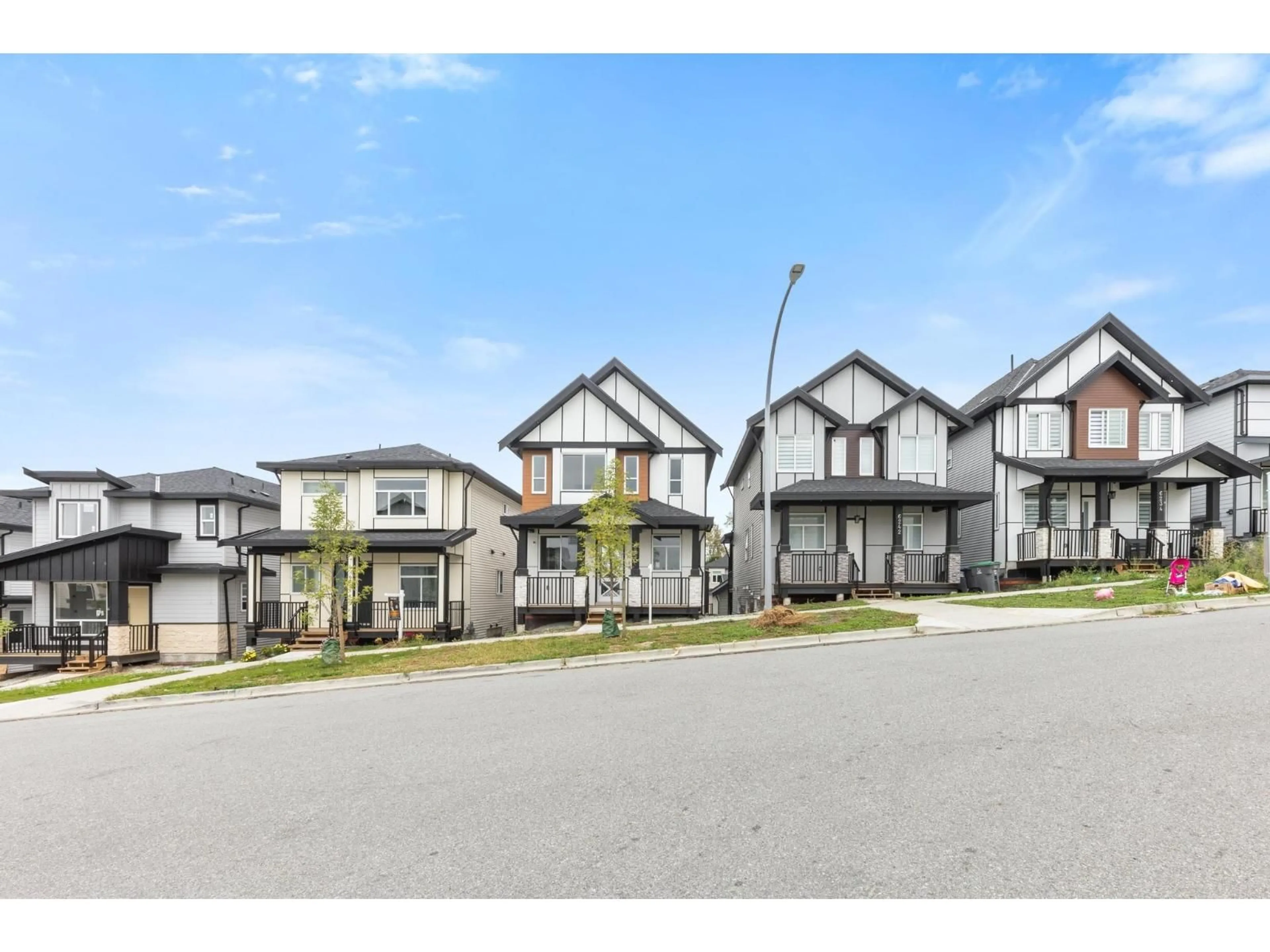 A pic from outside/outdoor area/front of a property/back of a property/a pic from drone, street for 6250 147B STREET, Surrey British Columbia V3S3T1