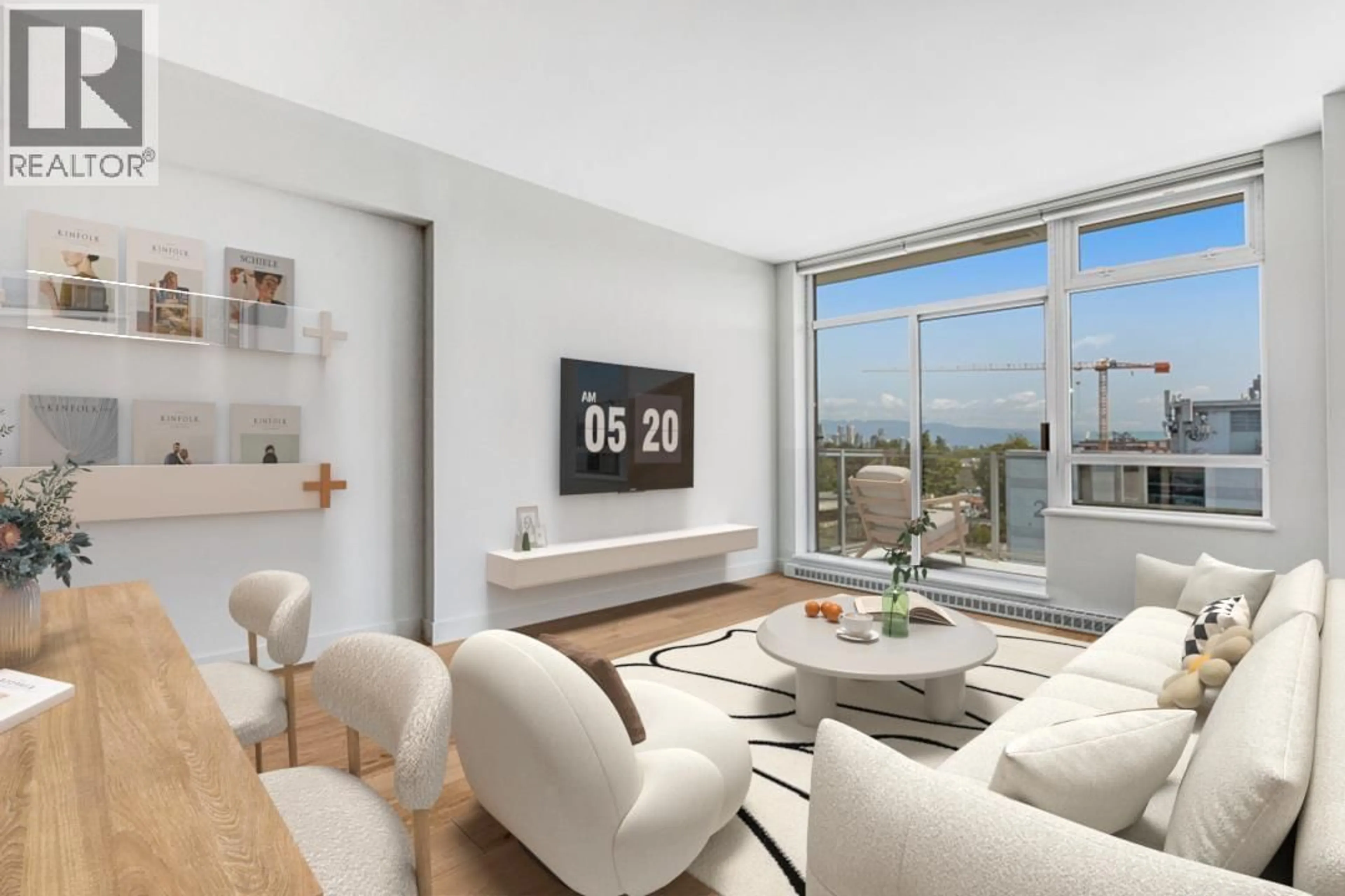 Living room with furniture, unknown for PH802 - 2228 BROADWAY, Vancouver British Columbia V6K0B1