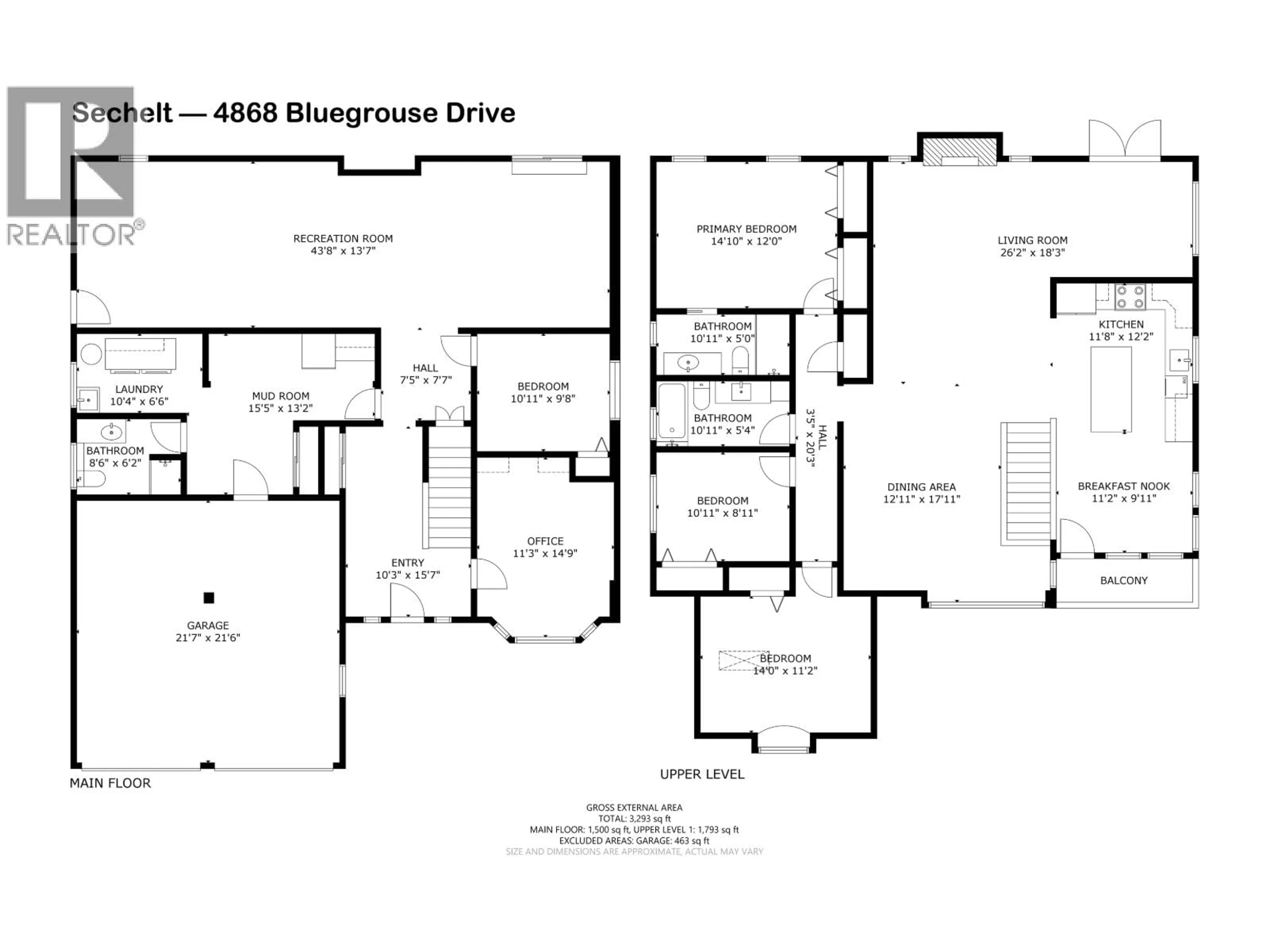 Floor plan for 4868 BLUEGROUSE DRIVE, Sechelt British Columbia V7Z0G4