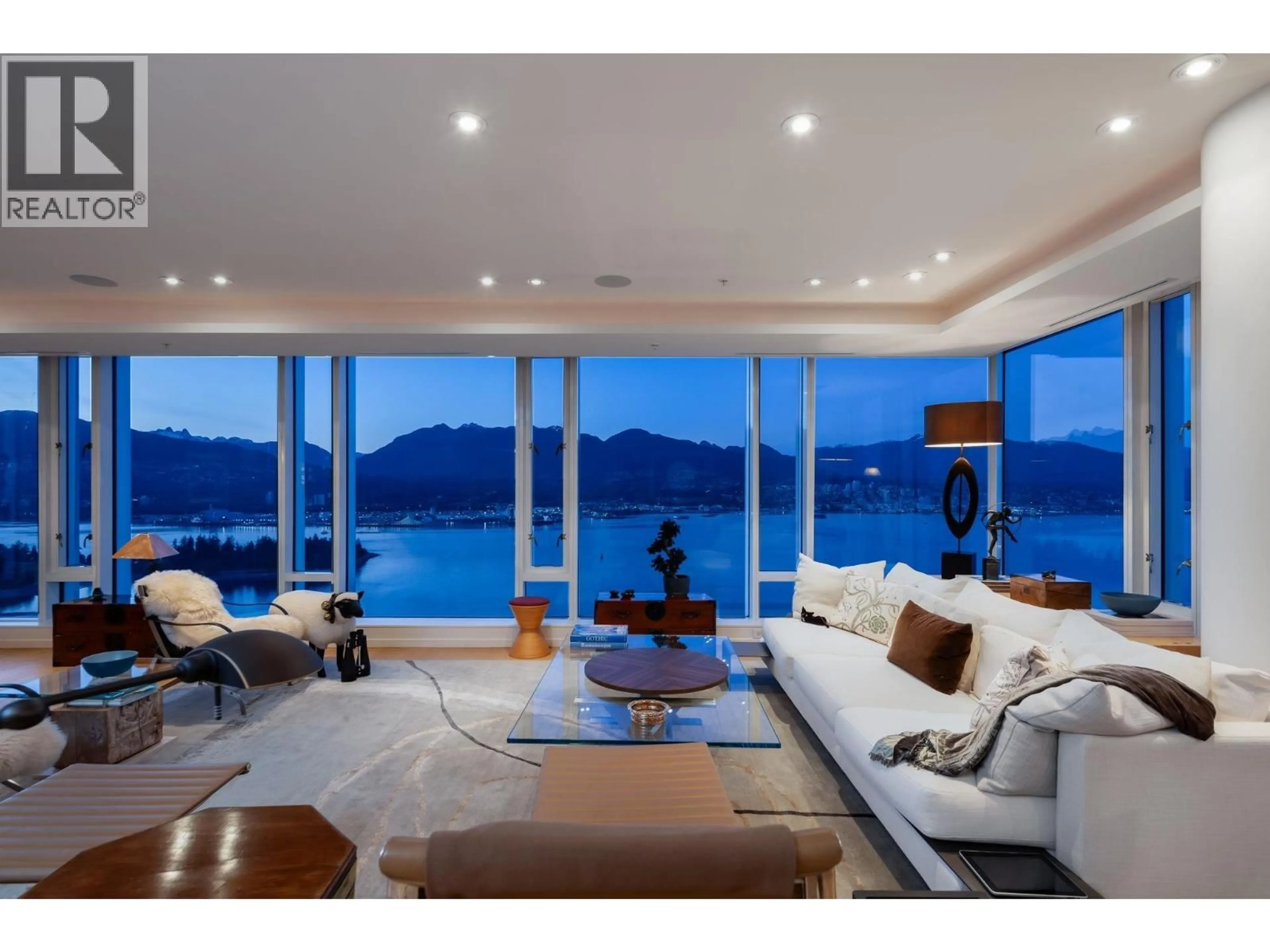 Living room with furniture, unknown for 4501 - 1011 CORDOVA STREET, Vancouver British Columbia V6C0B2