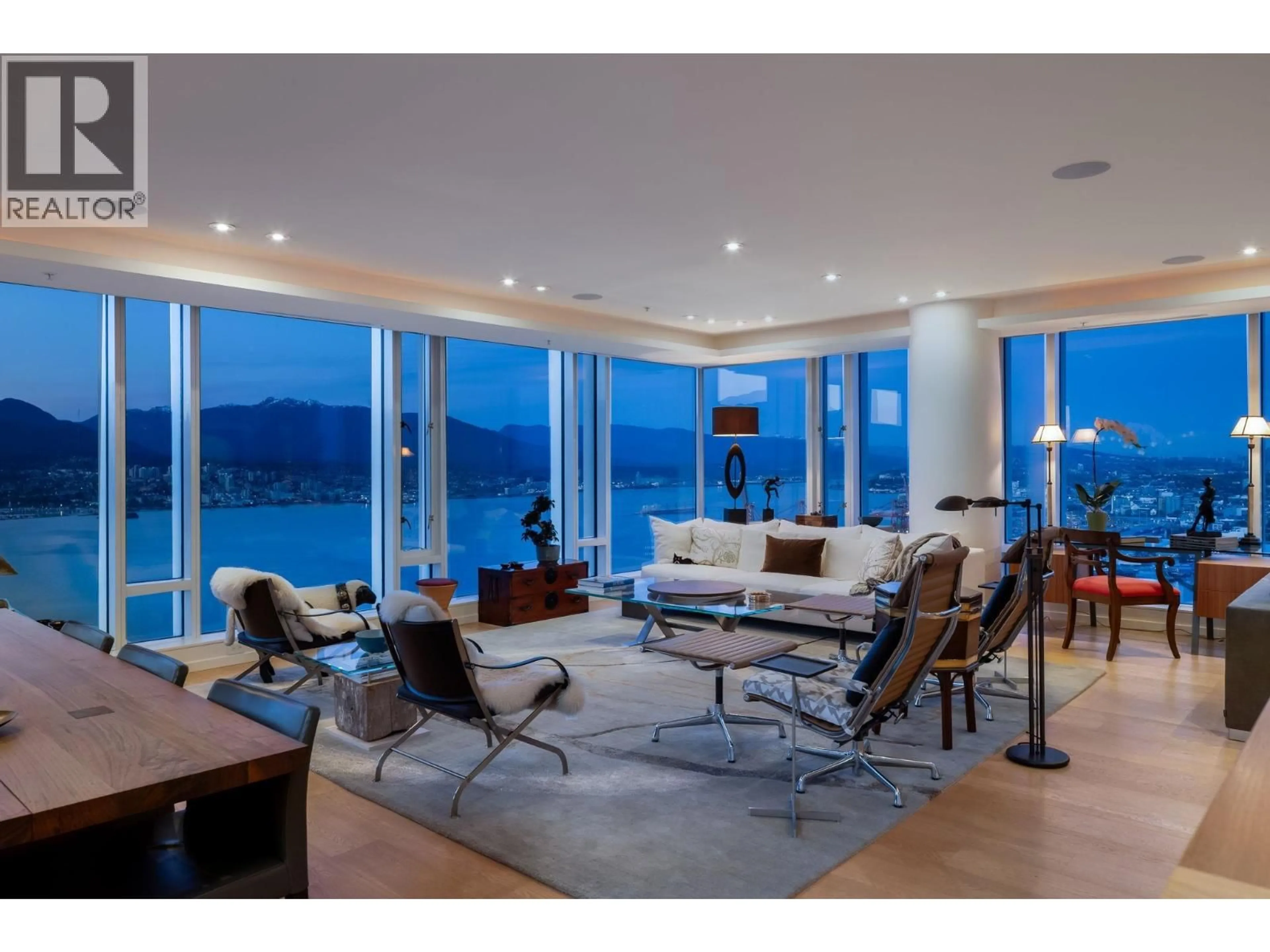 Living room with furniture, unknown for 4501 - 1011 CORDOVA STREET, Vancouver British Columbia V6C0B2