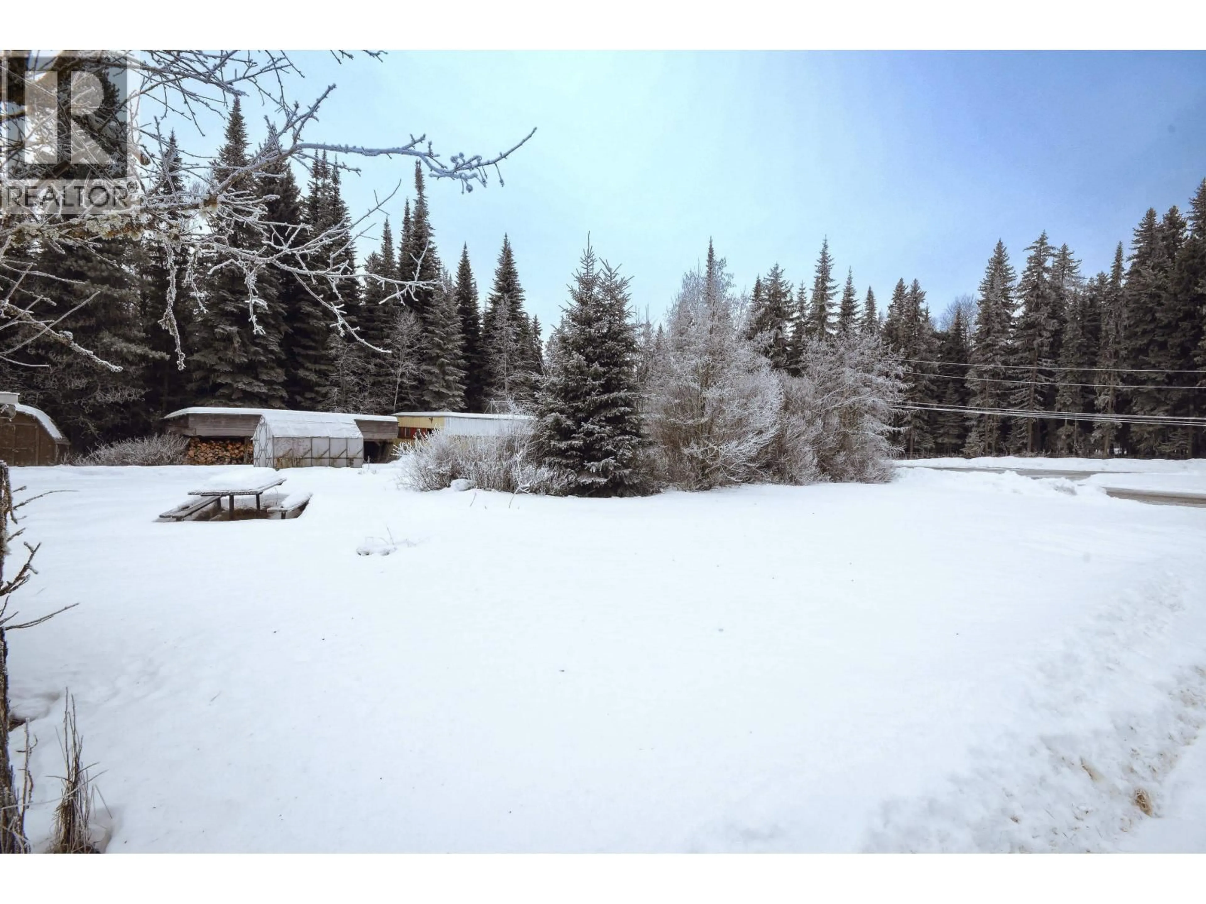 A pic from outside/outdoor area/front of a property/back of a property/a pic from drone, forest/trees view for 4085 SUNSHINE CRESCENT, Prince George British Columbia V2N5Y2