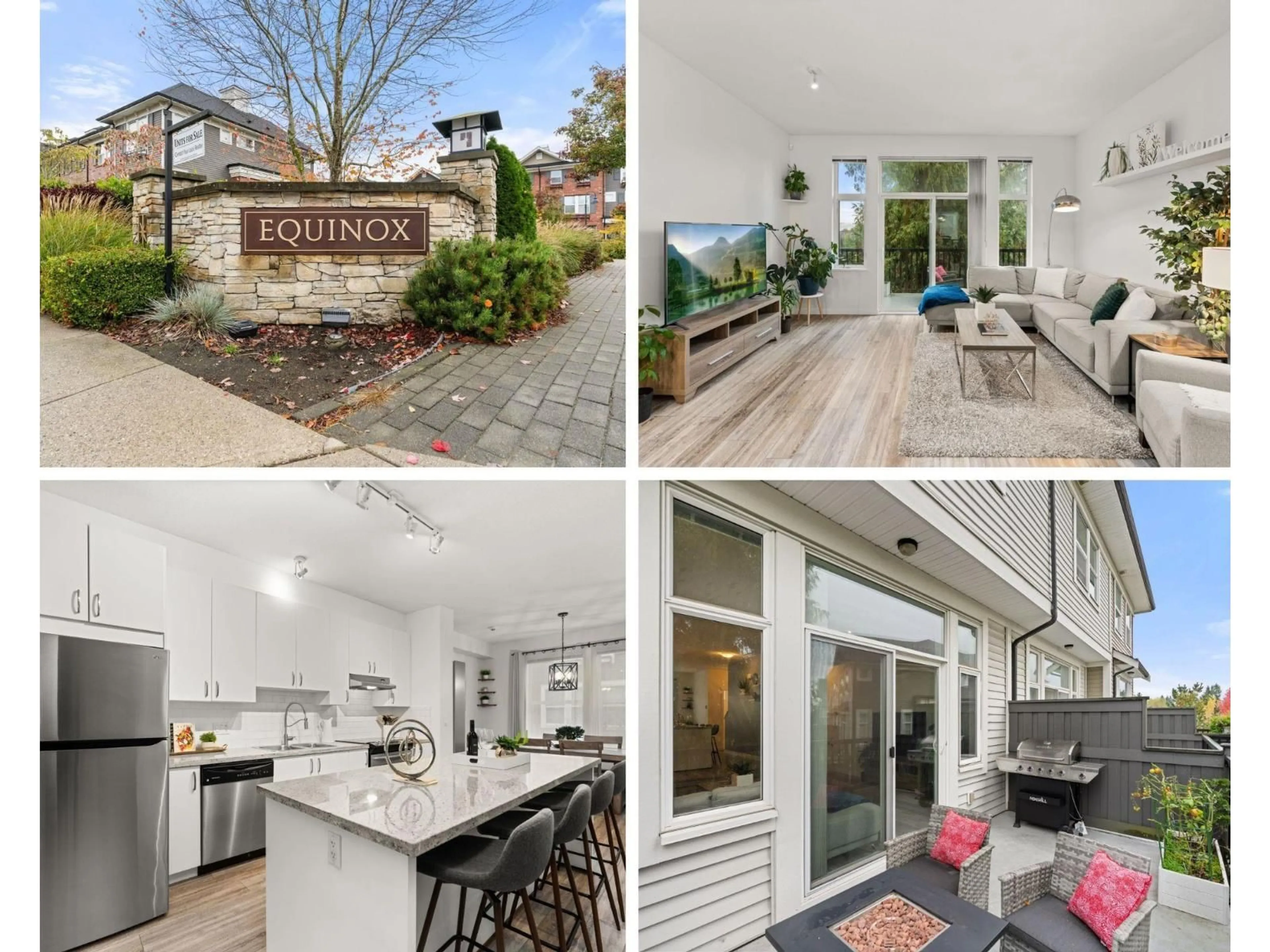 Open concept kitchen, ceramic/tile floor for 14 - 10415 DELSOM CRESCENT, Delta British Columbia V4C0B1