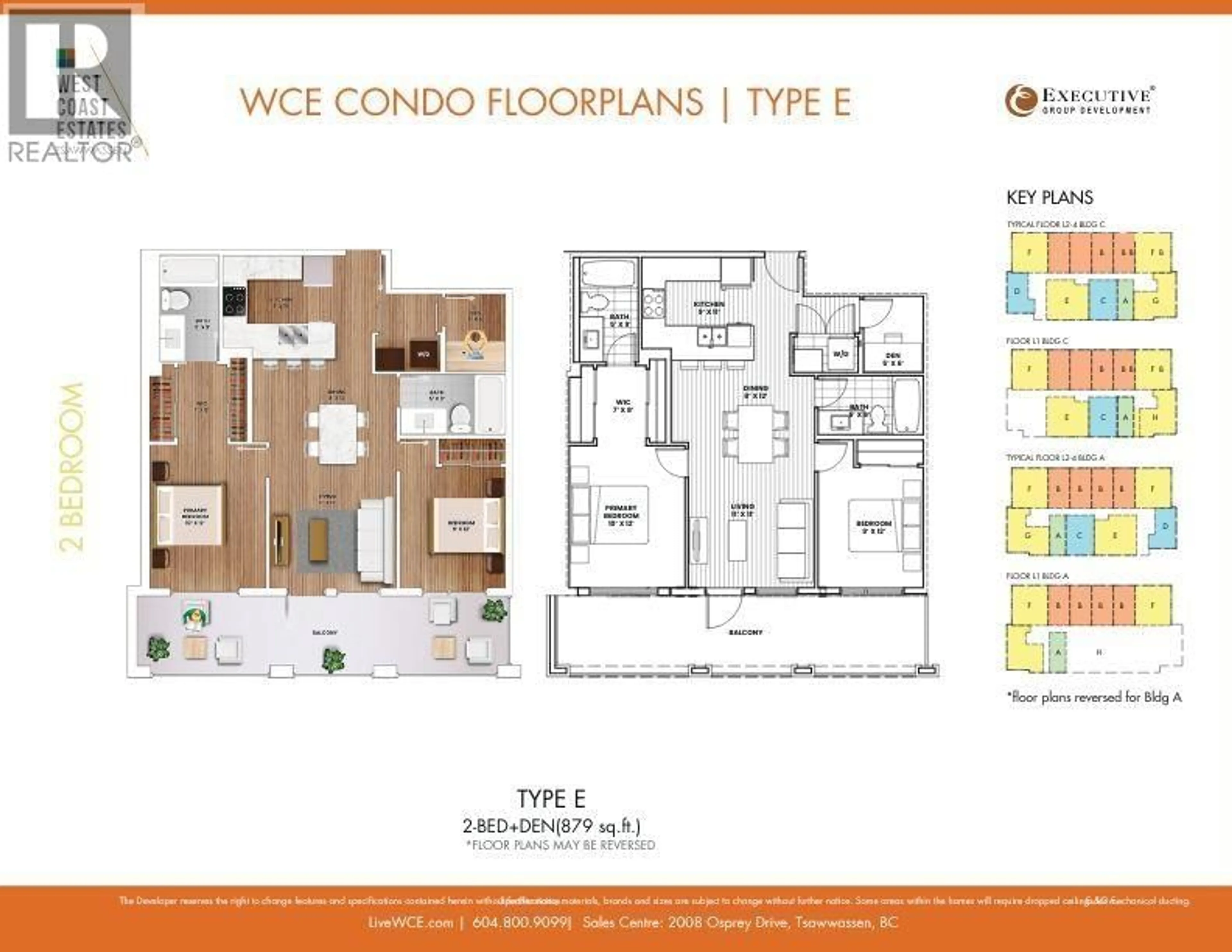 Floor plan for 211 - 1942 STARLING DRIVE, Tsawwassen British Columbia V4M0H1