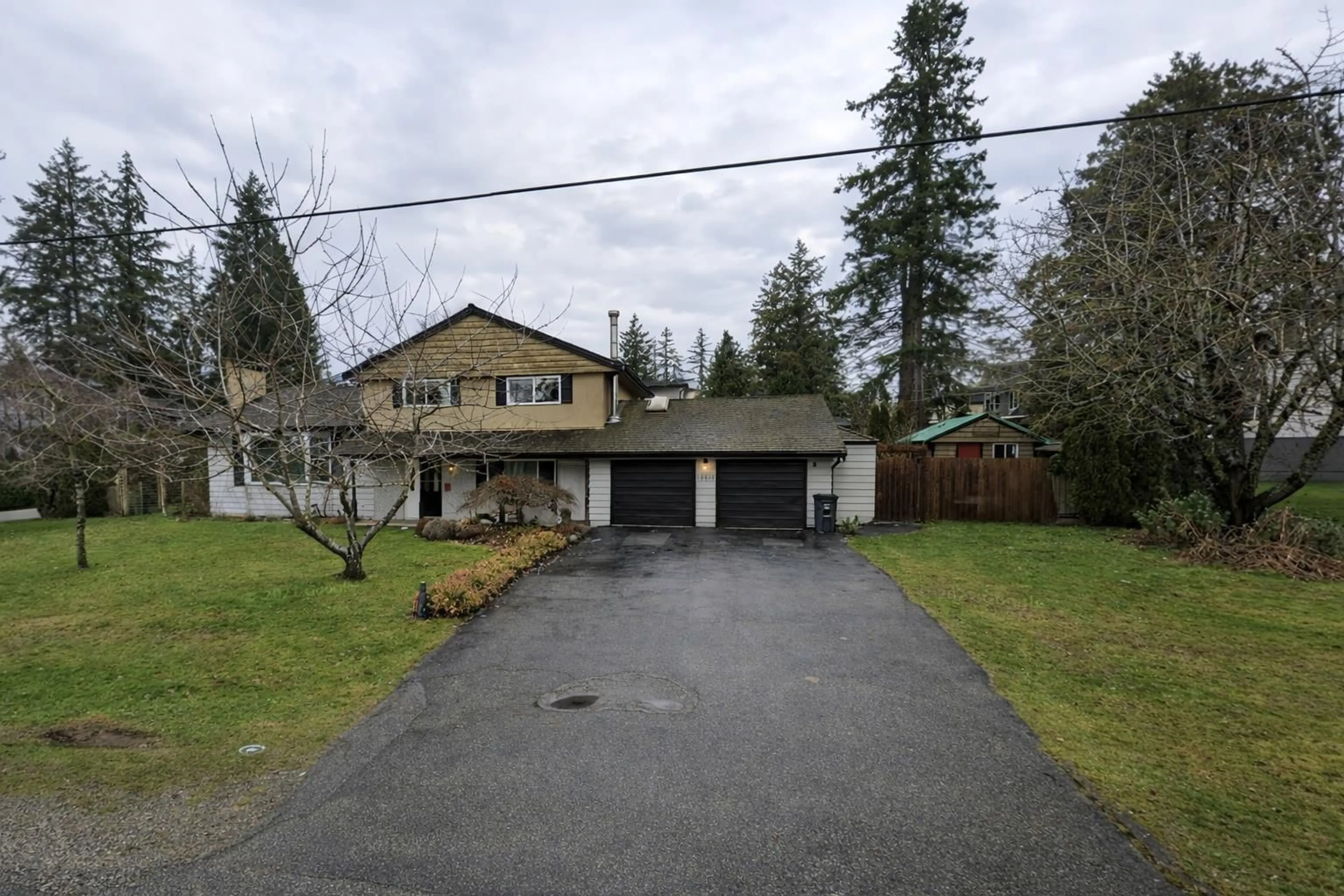 A pic from outside/outdoor area/front of a property/back of a property/a pic from drone, street for 13319 57 AVENUE, Surrey British Columbia V3X2S8