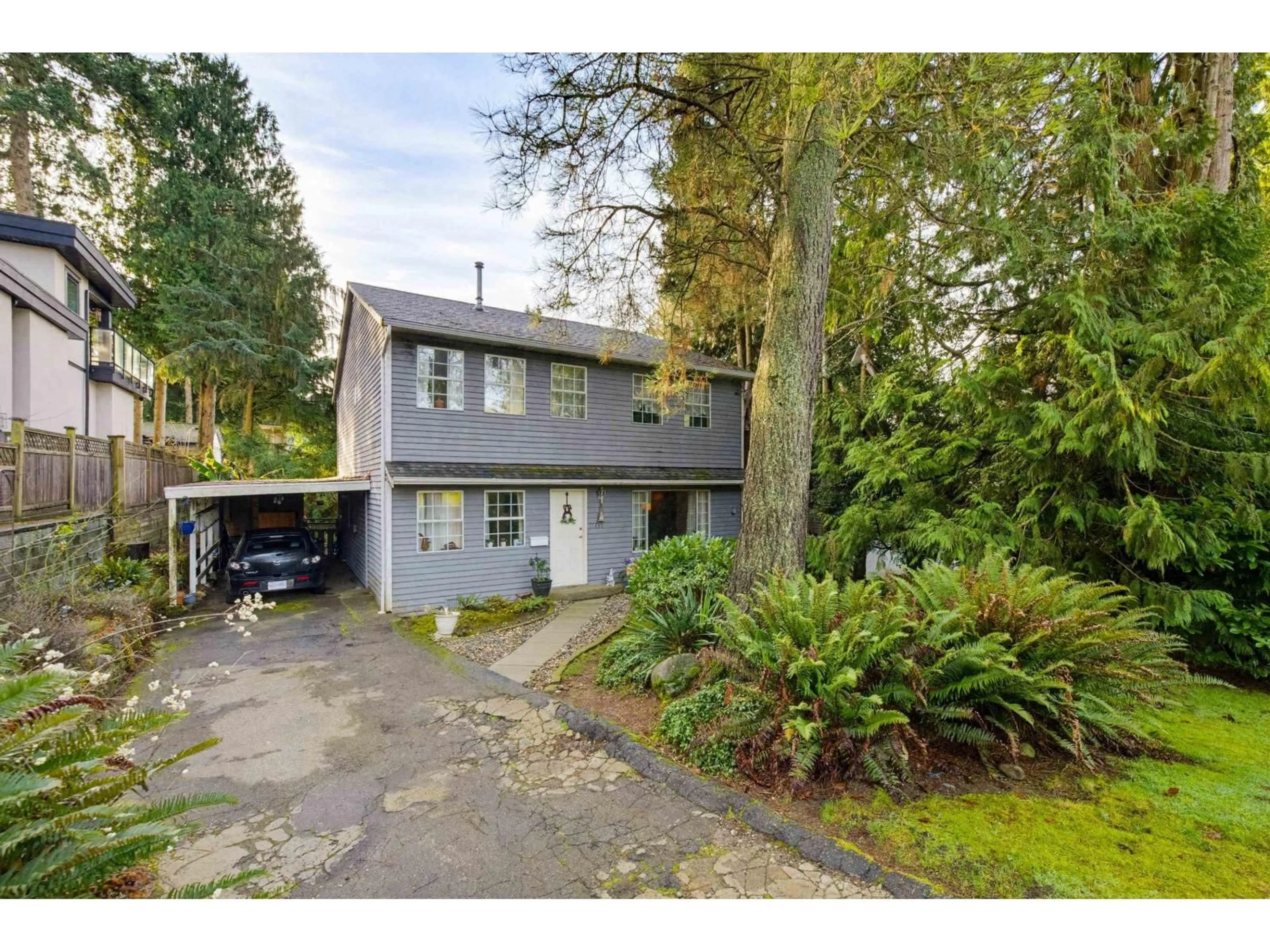 A pic from outside/outdoor area/front of a property/back of a property/a pic from drone, street for 12680 16 AVENUE, Surrey British Columbia V4A1N1