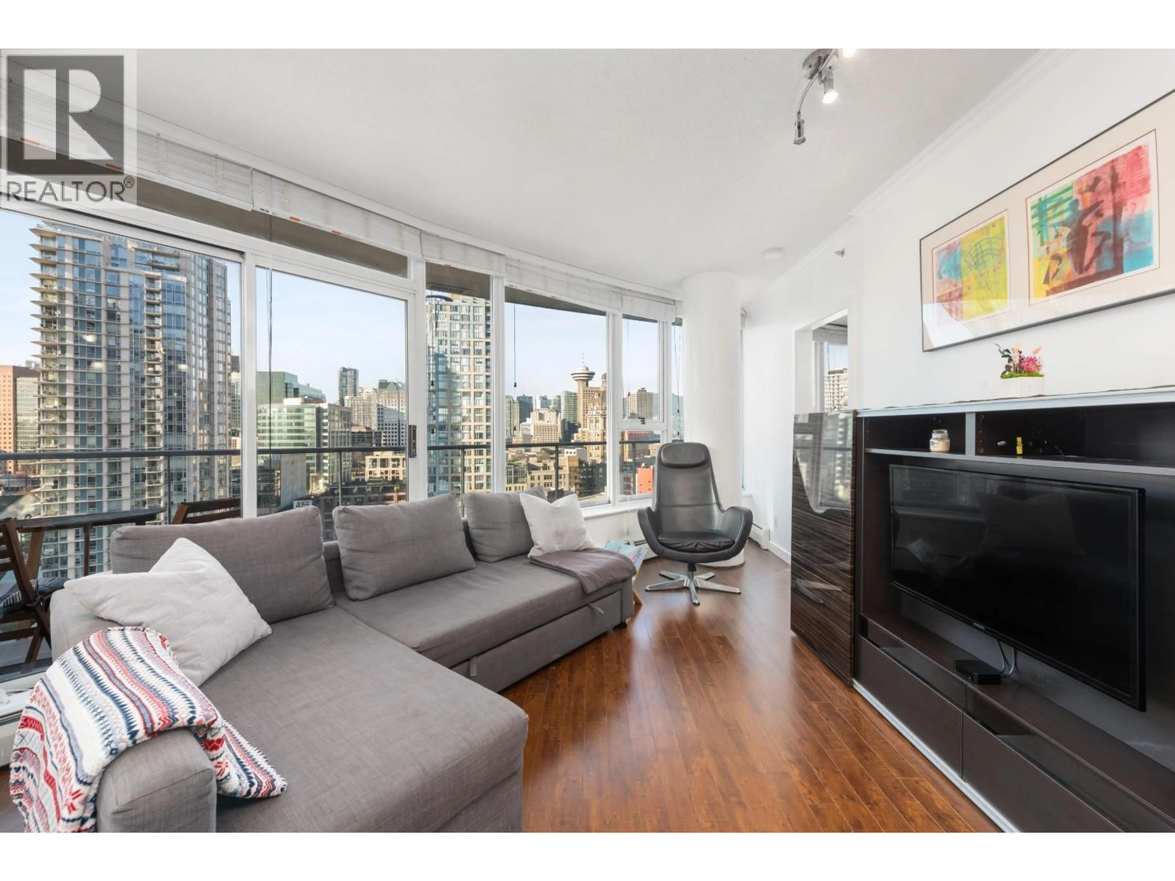 Living room with furniture, unknown for 2203 - 58 KEEFER PLACE, Vancouver British Columbia V6B0B8